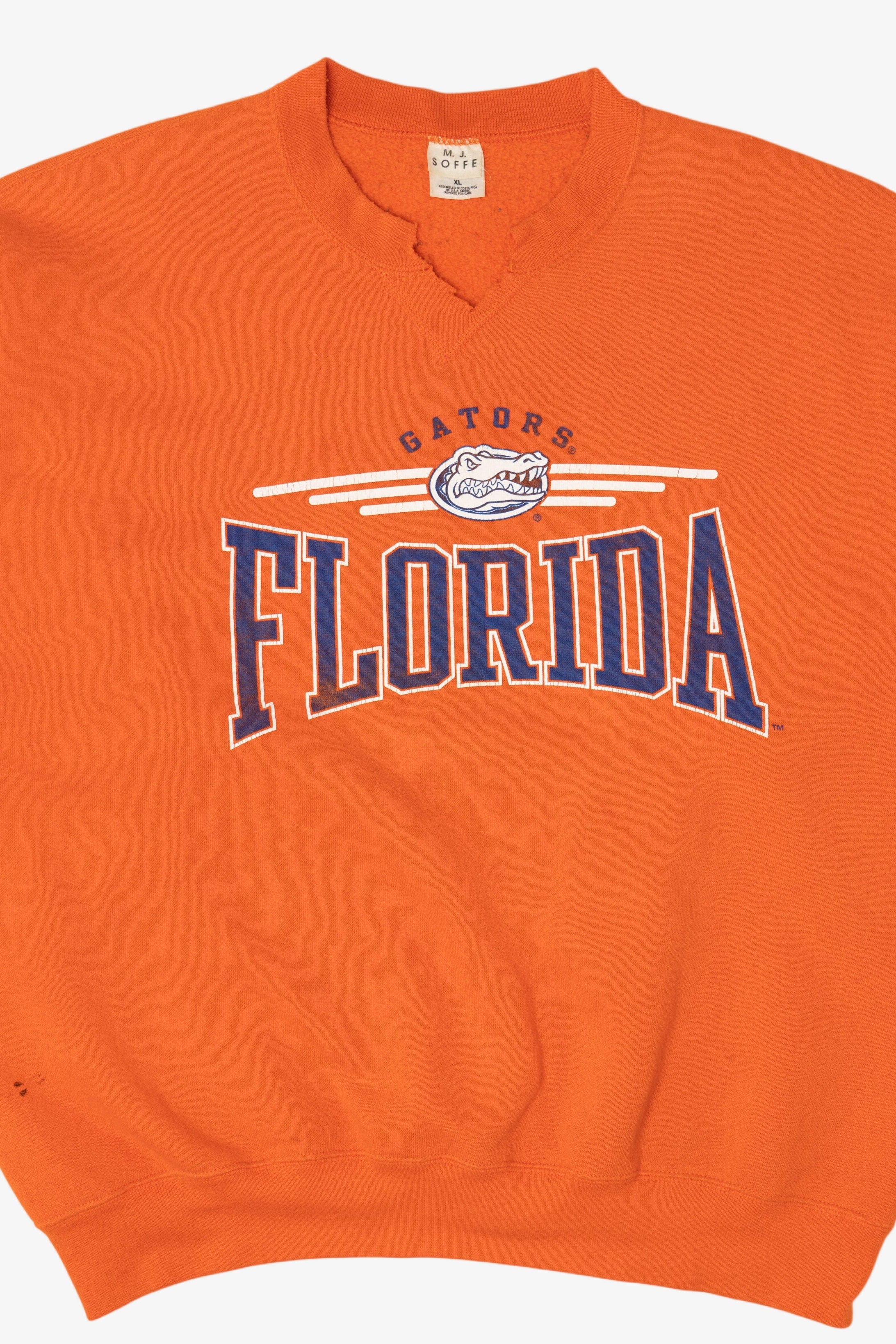 Vintage Distressed Orange Florida Gators Sweatshirt (1990s)