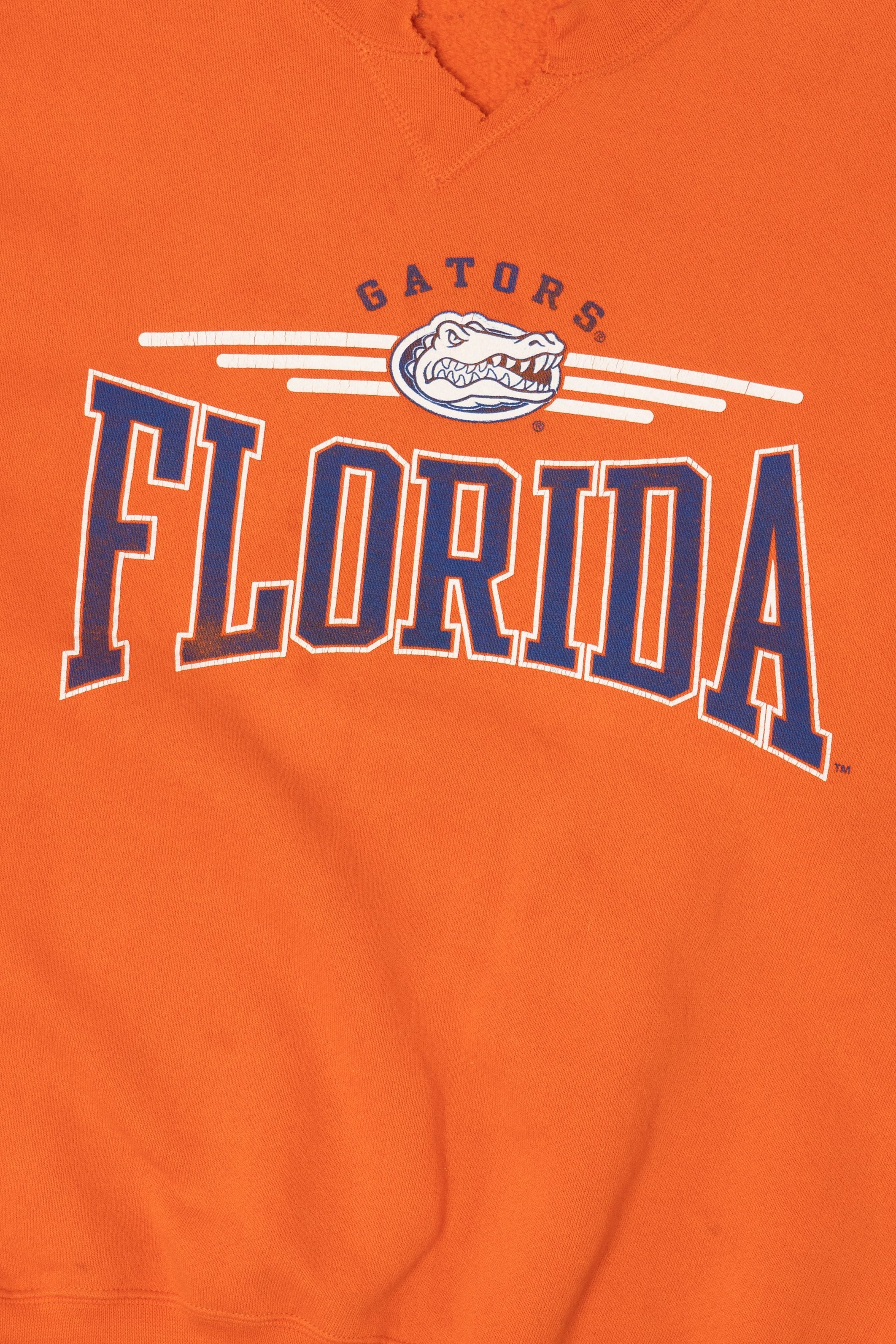 Vintage Distressed Orange Florida Gators Sweatshirt (1990s)