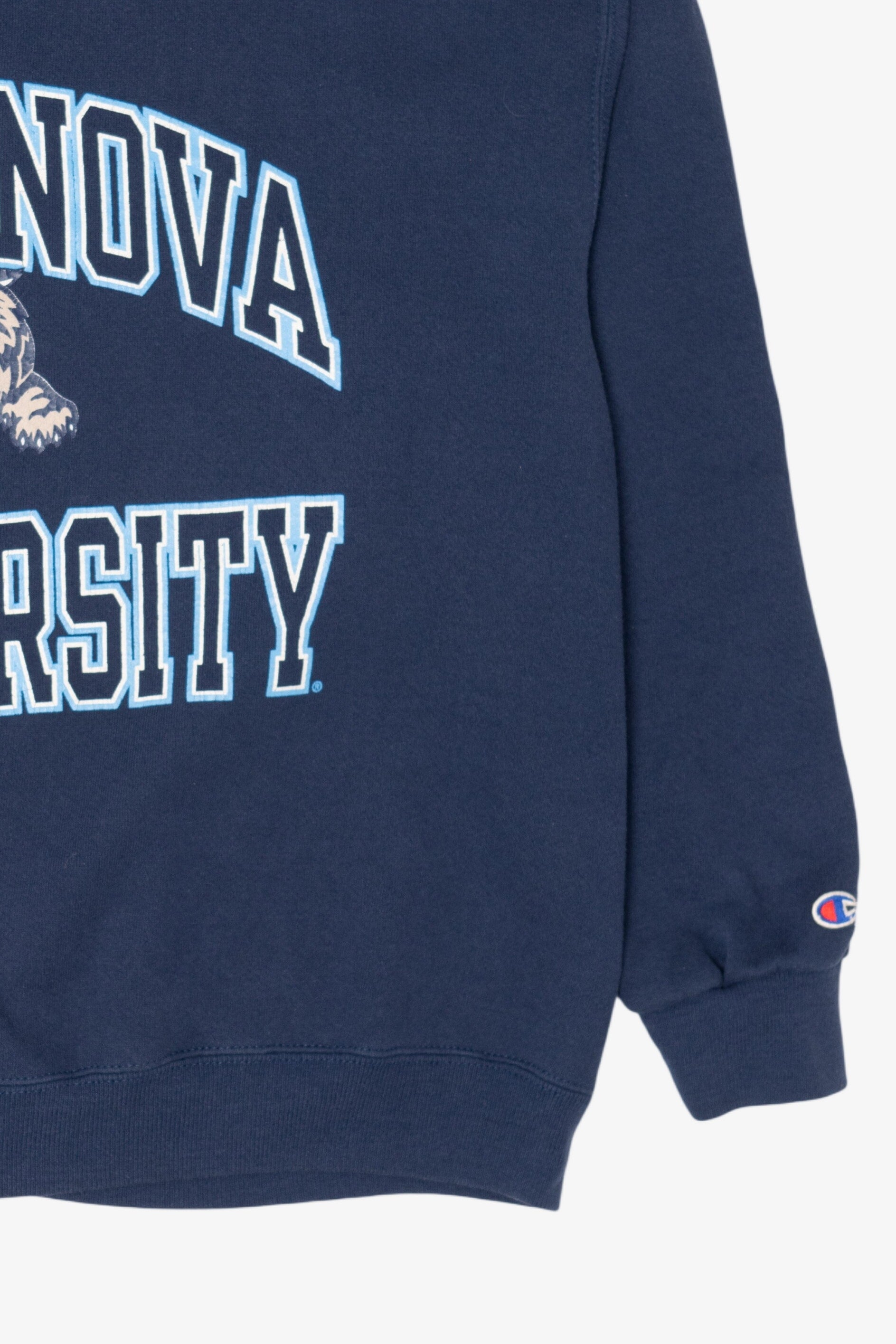 Vintage Navy Blue Villanova University Wildcat Sweatshirt (1990s)
