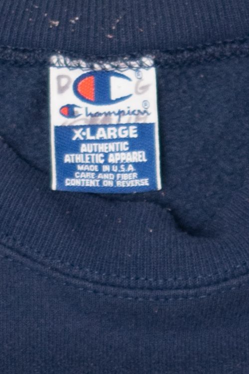 Vintage Navy Blue Villanova University Wildcat Sweatshirt (1990s)