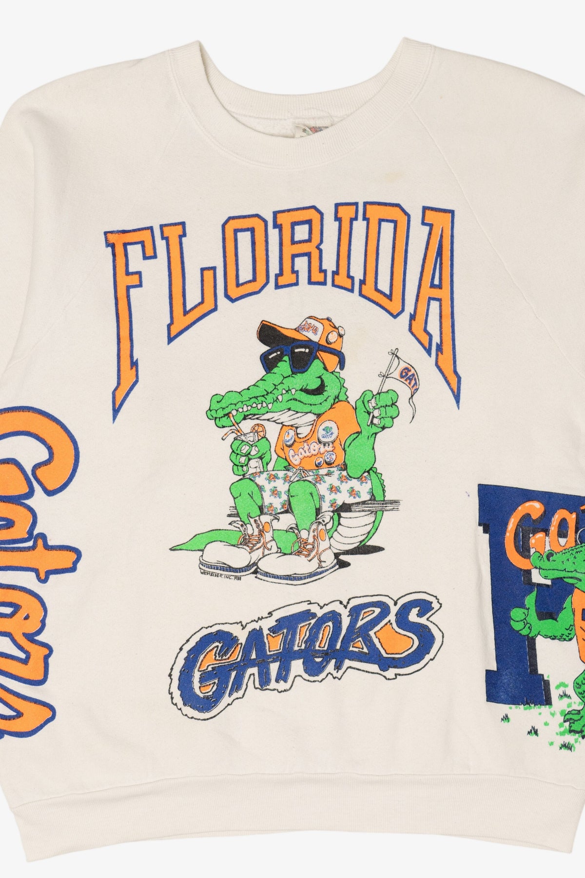 Vintage Florida Gators "Simply The Best" Raglan Sweatshirt (1980s)