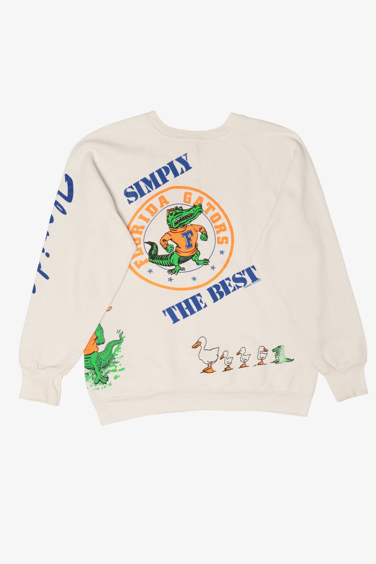 Vintage Florida Gators "Simply The Best" Raglan Sweatshirt (1980s)