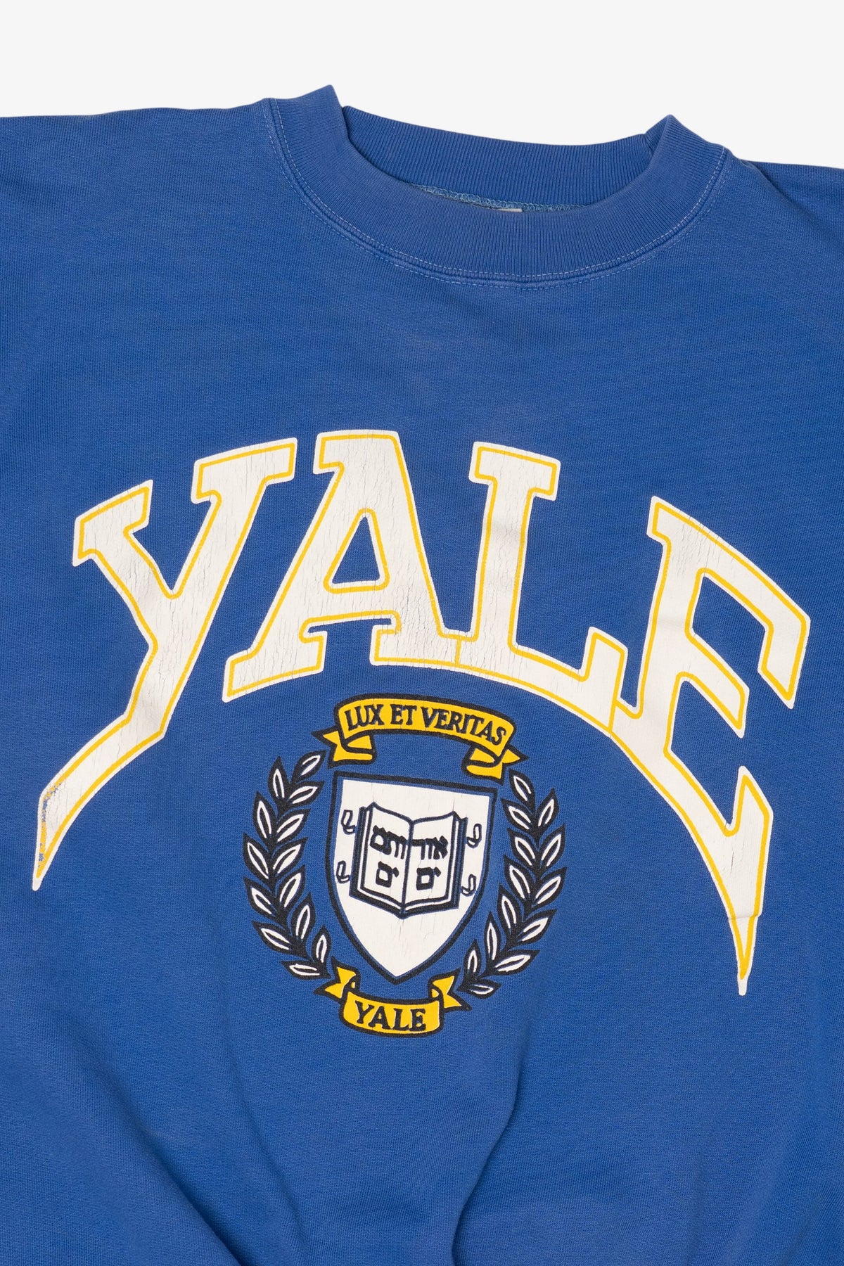 Vintage Blue Yale University Sweatshirt (1990s)