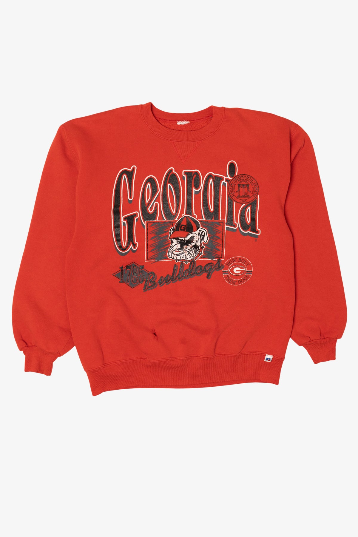 Vintage Red Georgia Bulldogs Sweatshirt (1990s)