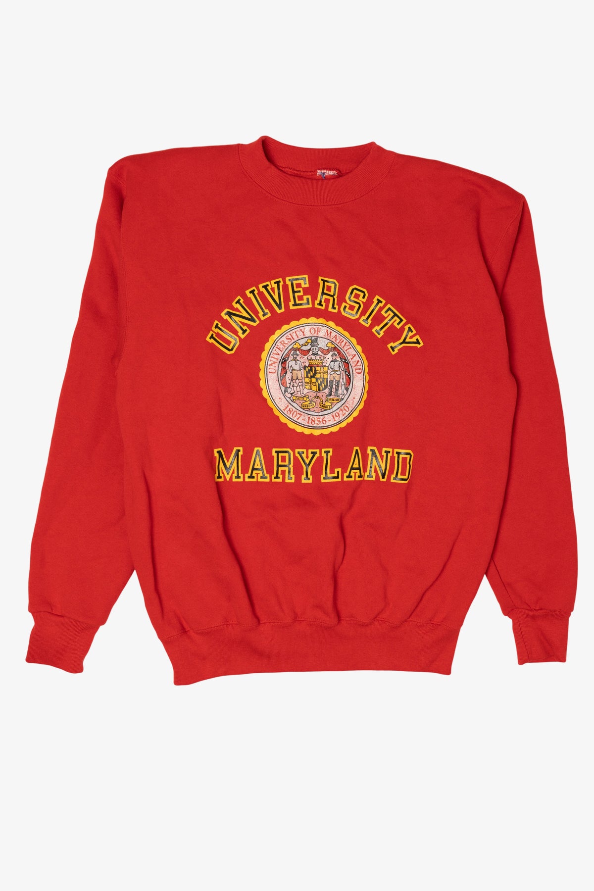Vintage Red University Of Maryland Sweatshirt (1990s)