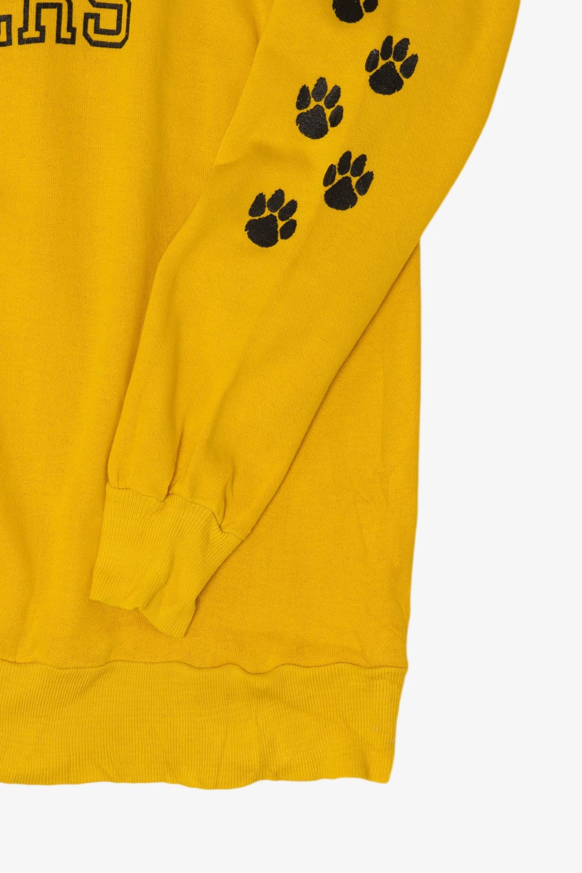 Vintage Yellow Missouri Tigers Sportswear Raglan Sweatshirt (1970s)