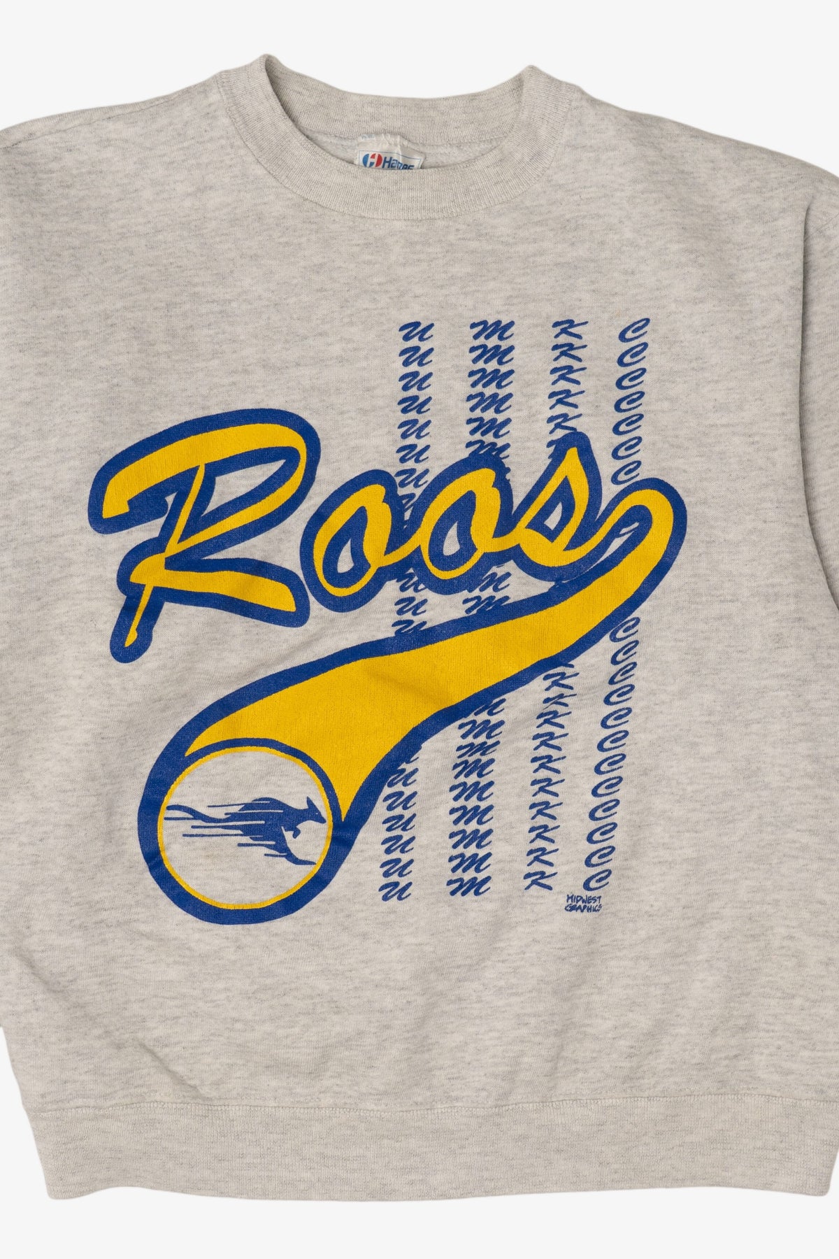 Vintage Gray University Of Missouri Kansas City Roos UMKC Sweatshirt (1990s)