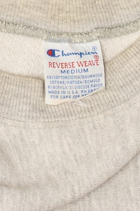 Vintage Light Gray Penn State Champion Sweatshirt (1990s)