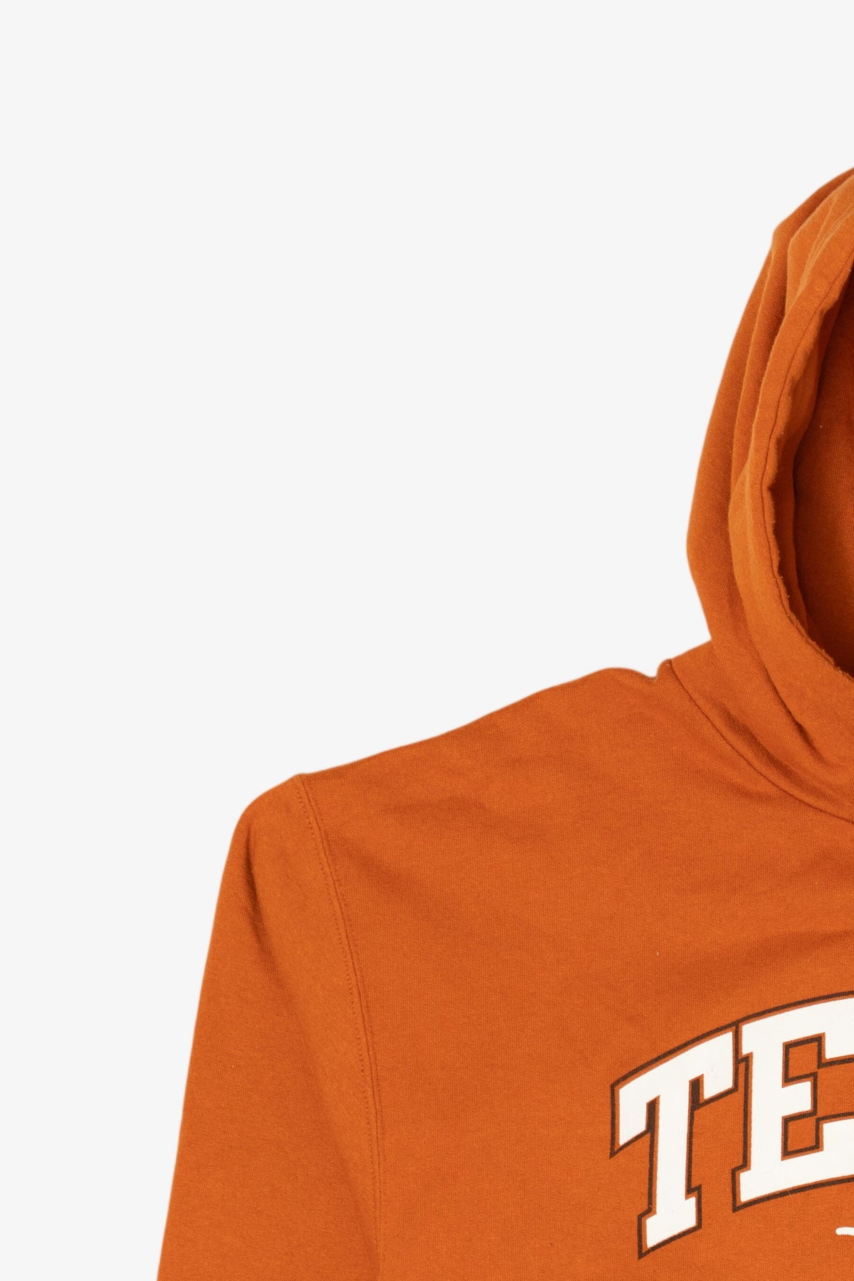 Vintage Orange NCAA Texas Longhorns Hooded Sweatshirt (2000s)