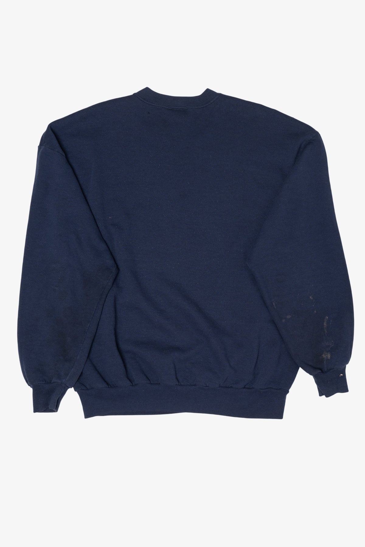 Vintage Navy Blue Notre Dame Academy Omaha Nebraska Distressed Sweatshirt (1990s)