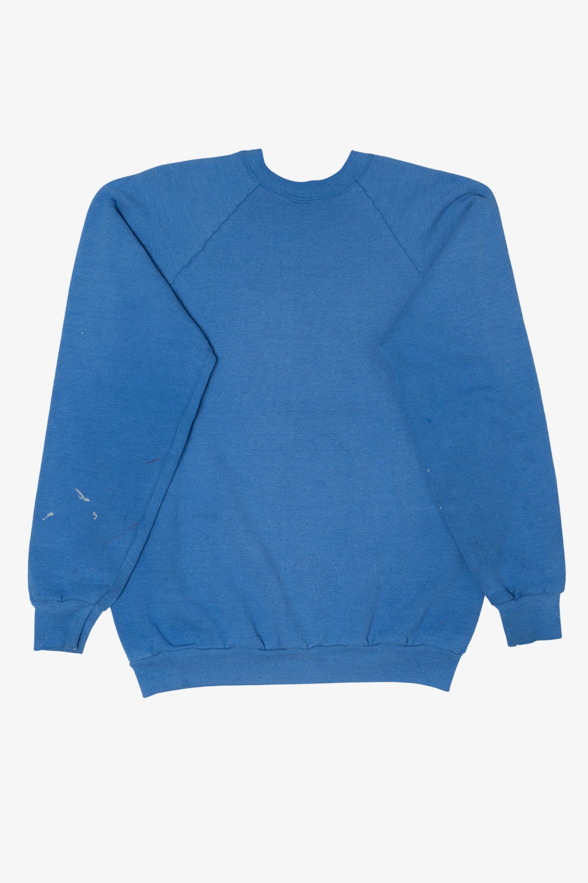 Vintage Blue Wheatland Mules Basketball Raglan Sweatshirt (1990s)