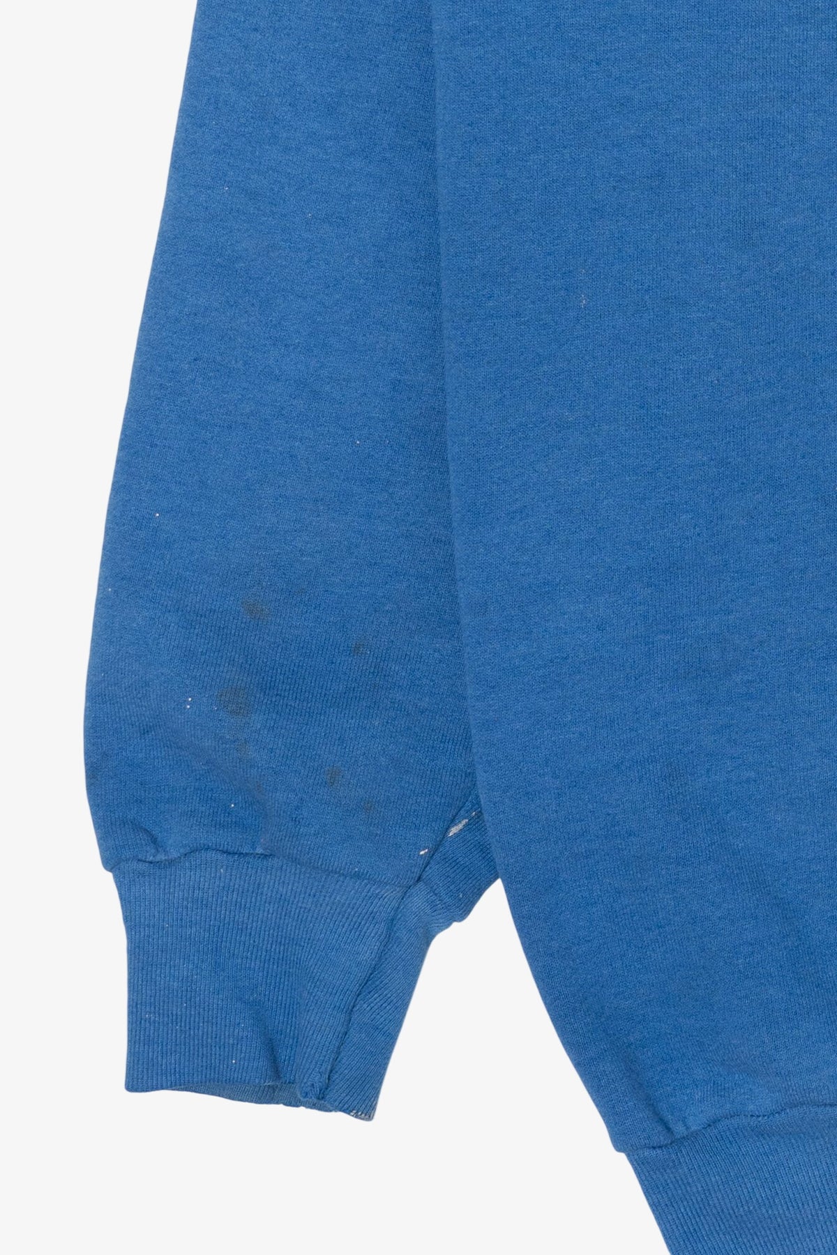 Vintage Blue Wheatland Mules Basketball Raglan Sweatshirt (1990s)
