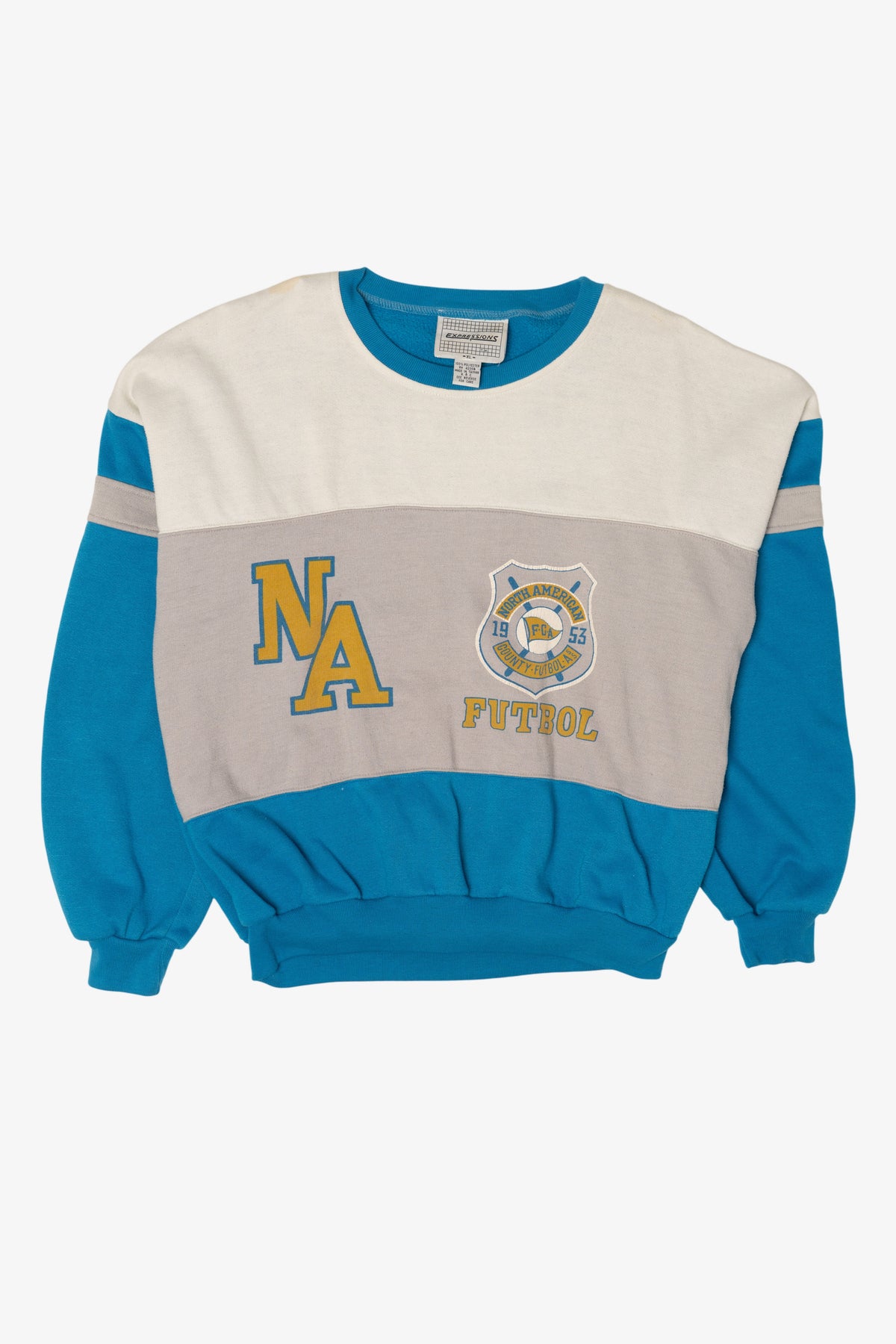 Vintage North American County Futbol Sweatshirt (1980s)