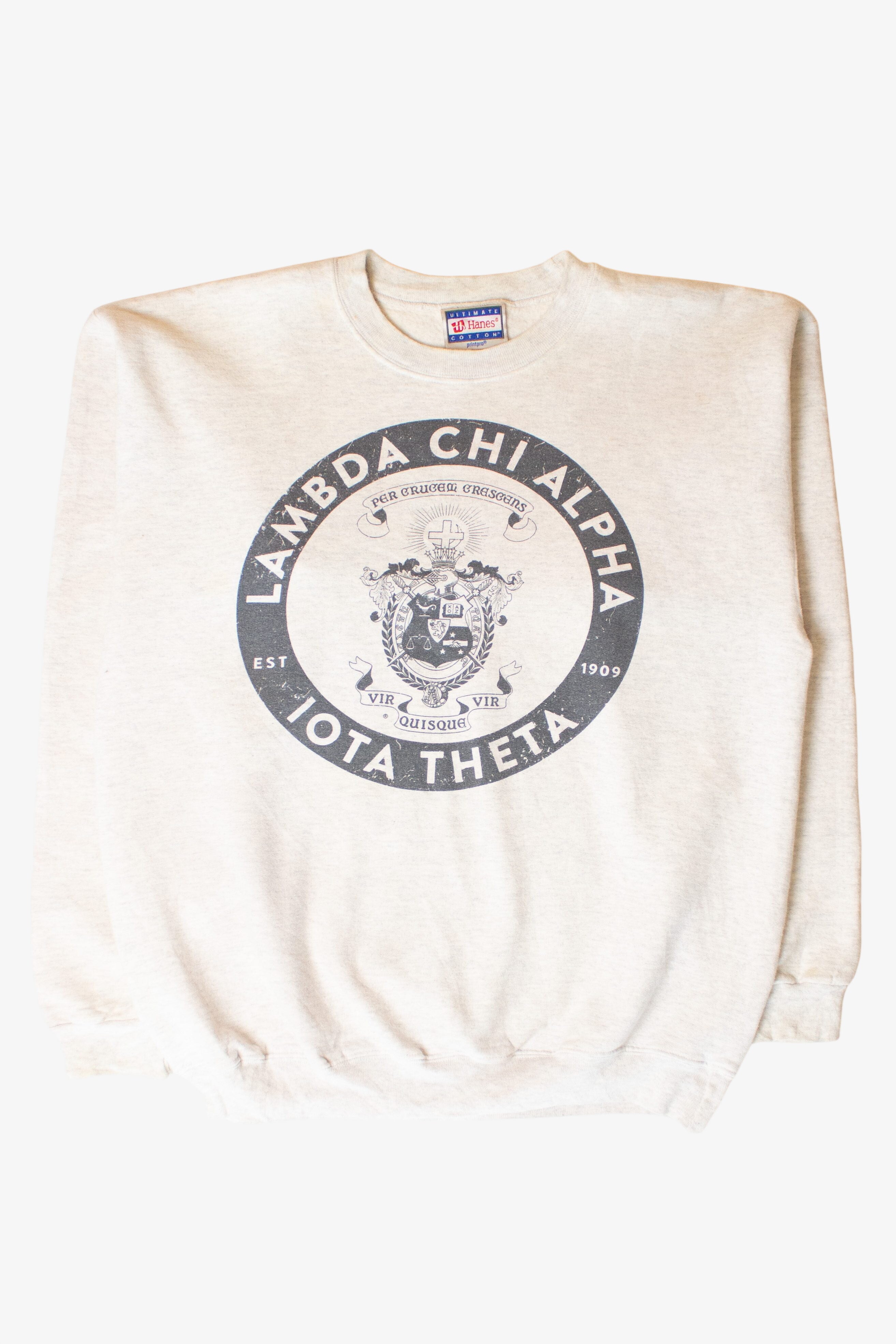 Vintage Lambda Chi Alpha Iota Theta Sweatshirt (1990s)