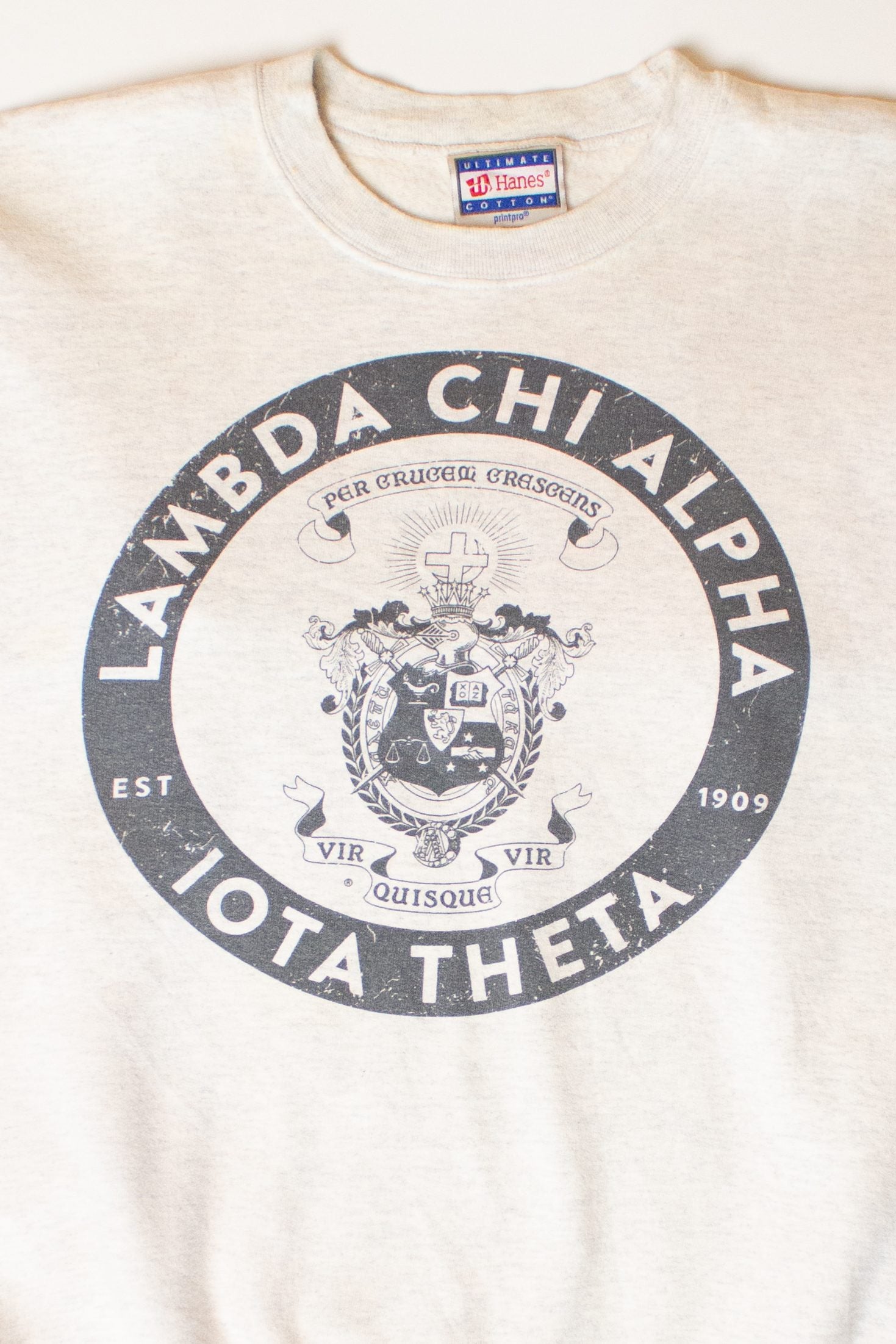 Vintage Lambda Chi Alpha Iota Theta Sweatshirt (1990s)