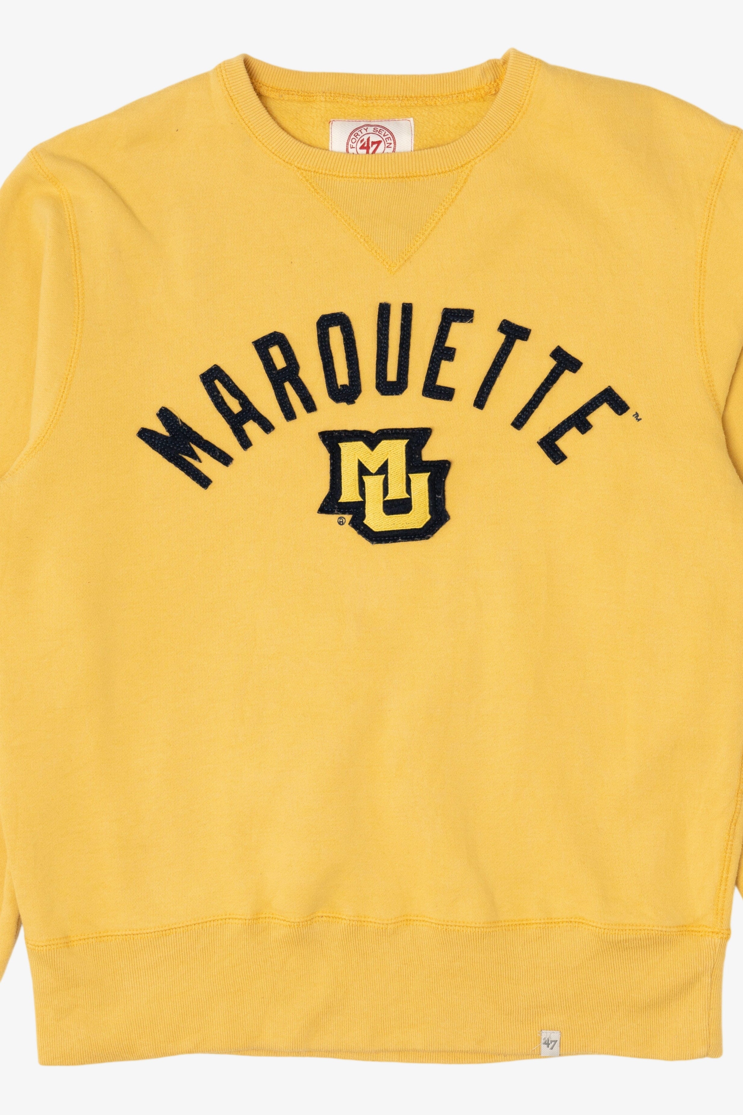 Yellow Marquette University Sweatshirt (2010s)