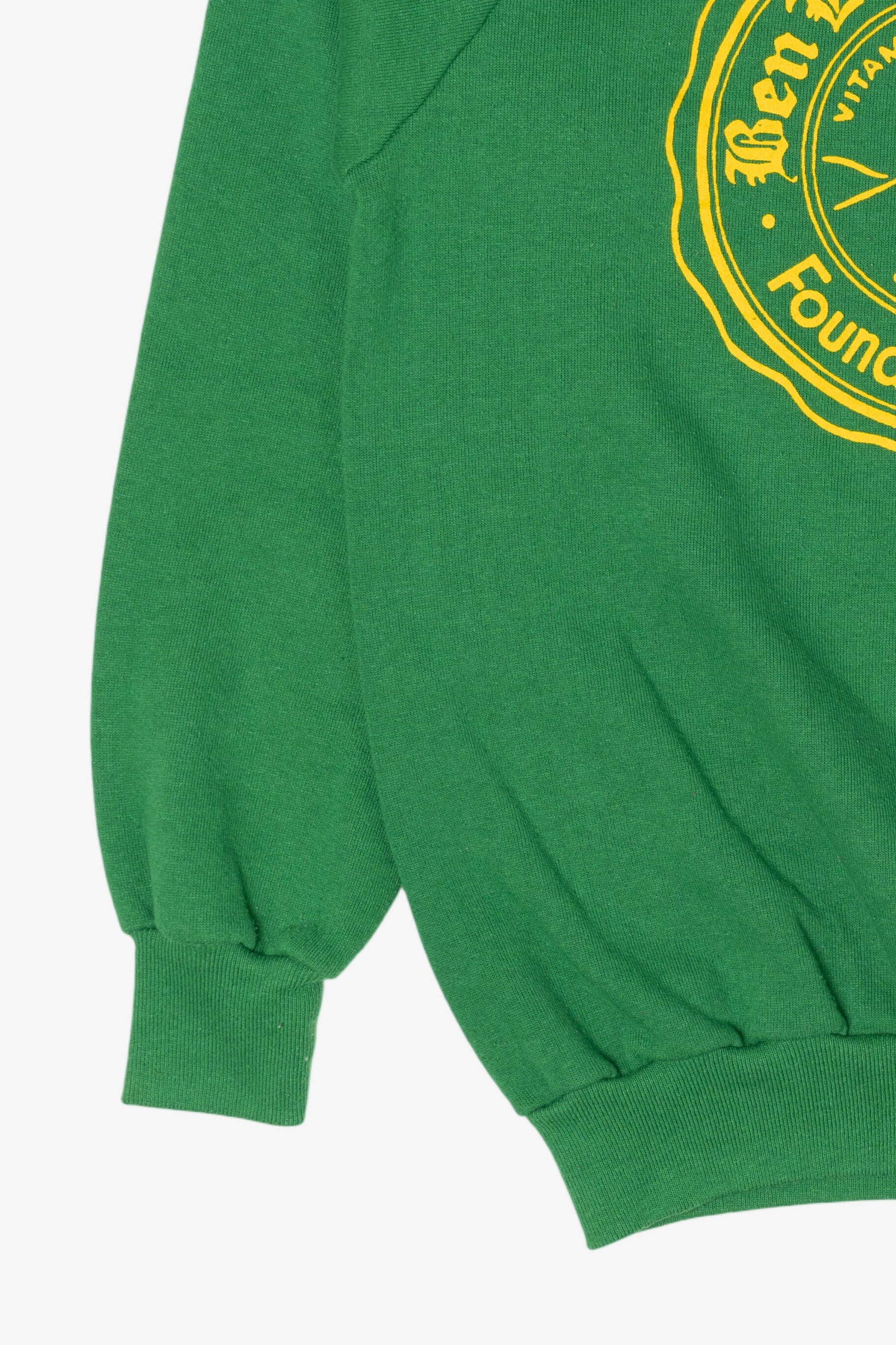 Vintage Green Ben Lippen School Sweatshirt (1990s)