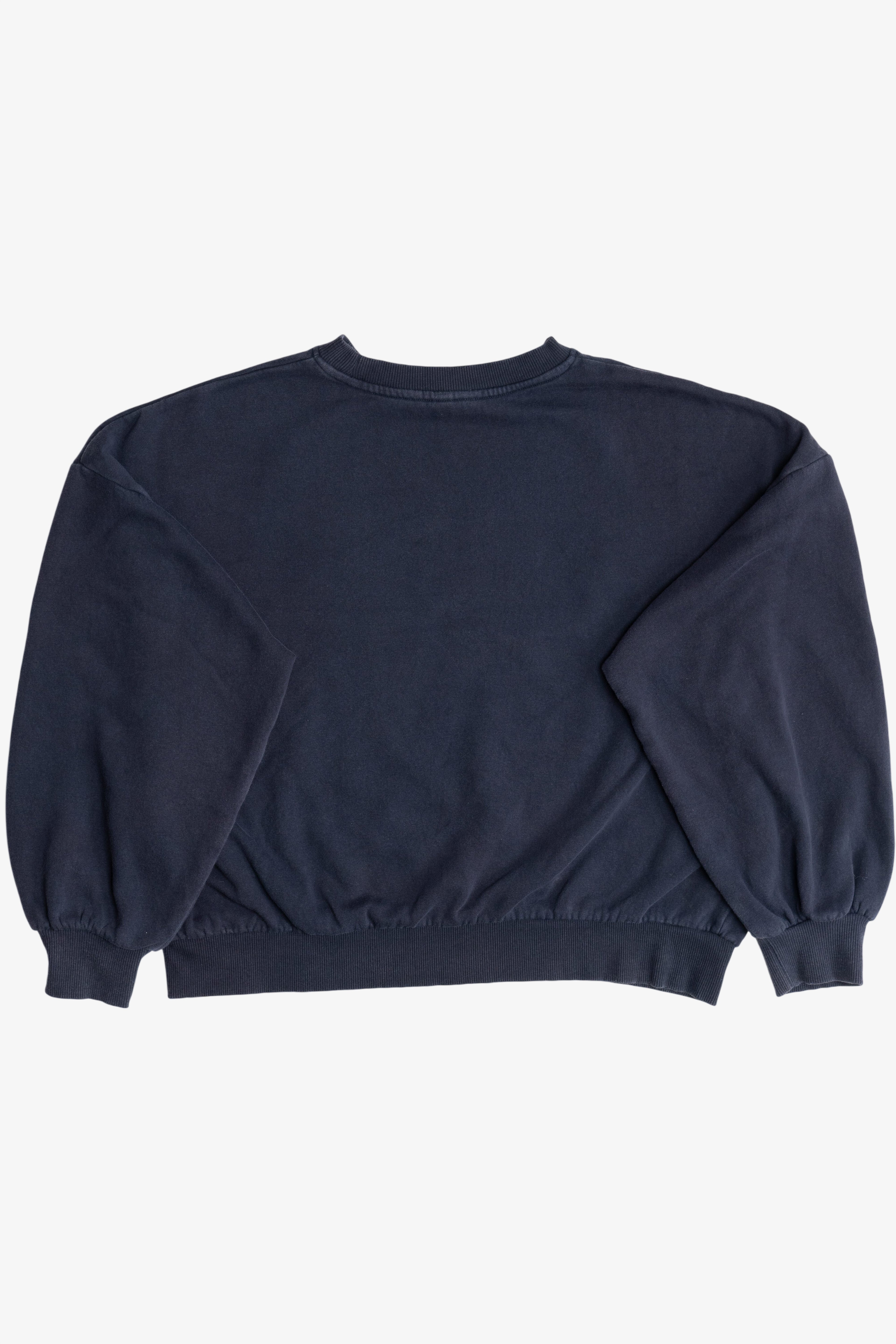"Yale University" Oversized Cropped Sweatshirt (2020s)