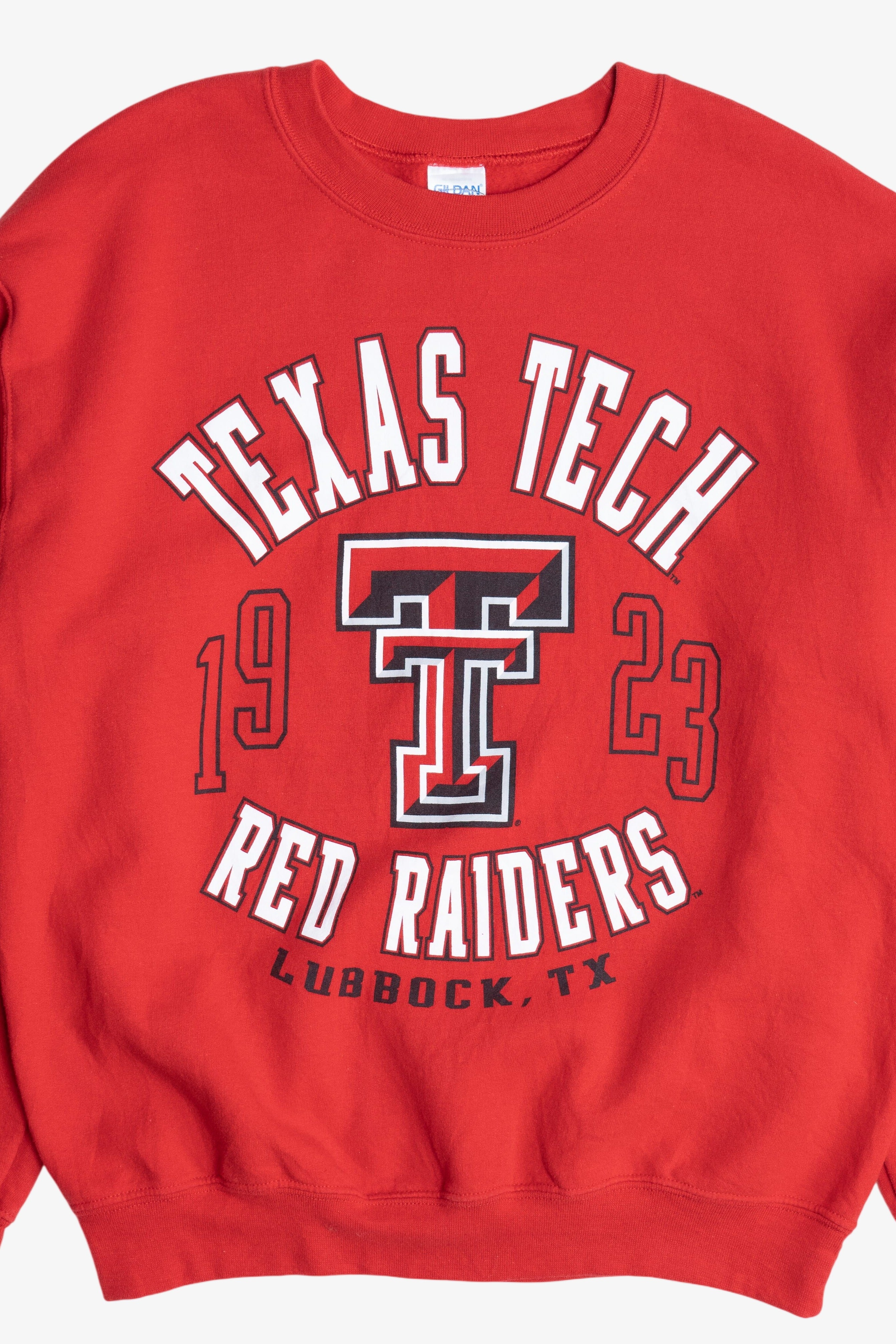 Vintage "Texas Tech Red Raiders" College Sweatshirt (2000s)