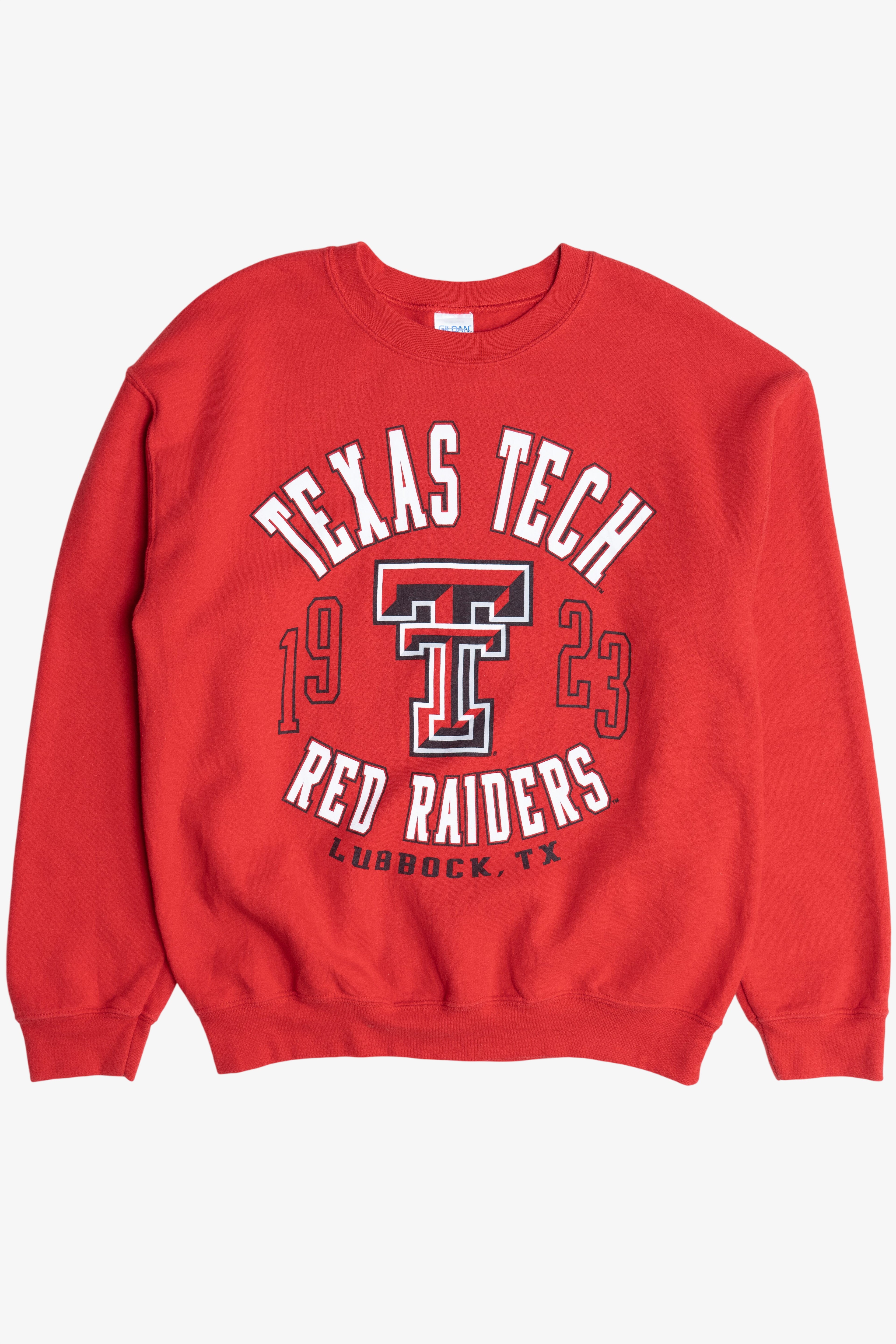 Vintage "Texas Tech Red Raiders" College Sweatshirt (2000s)