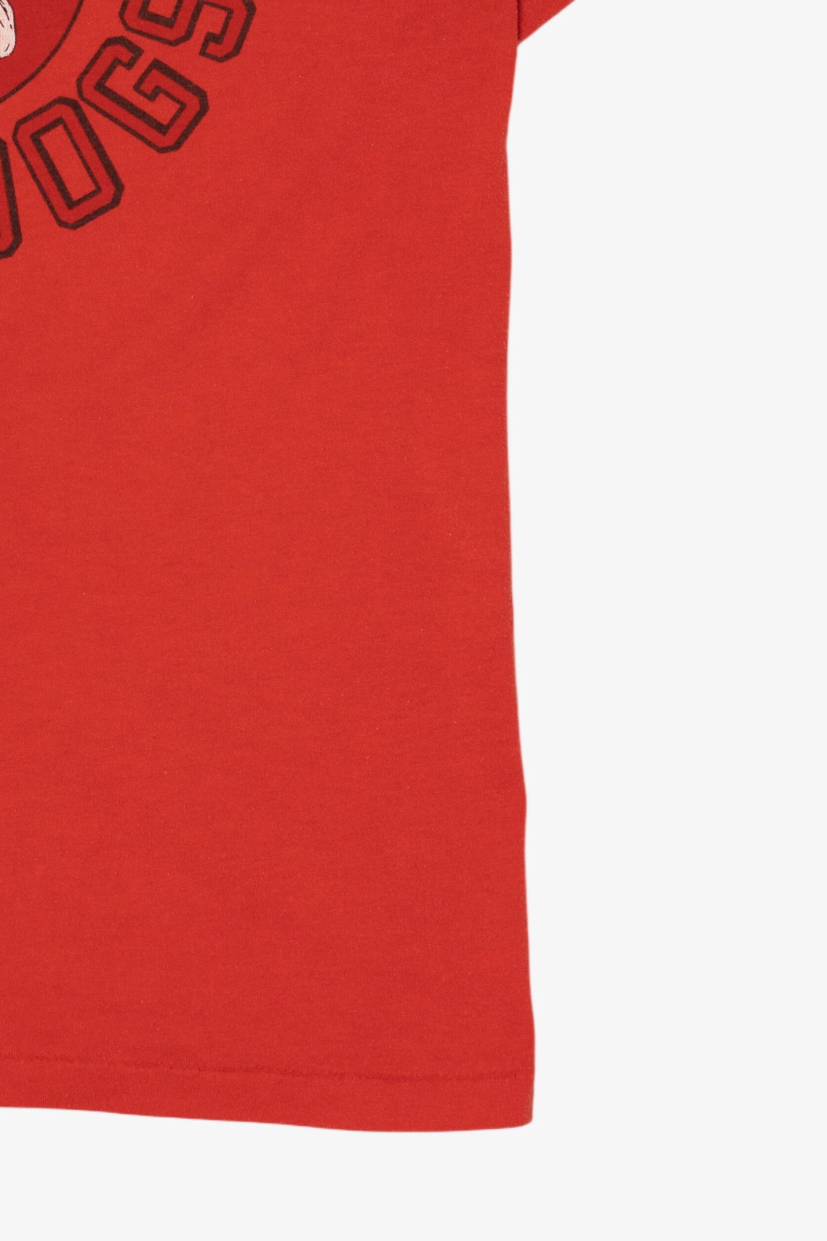 Vintage Red University Of Georgia Bulldogs T-Shirt (1980s)