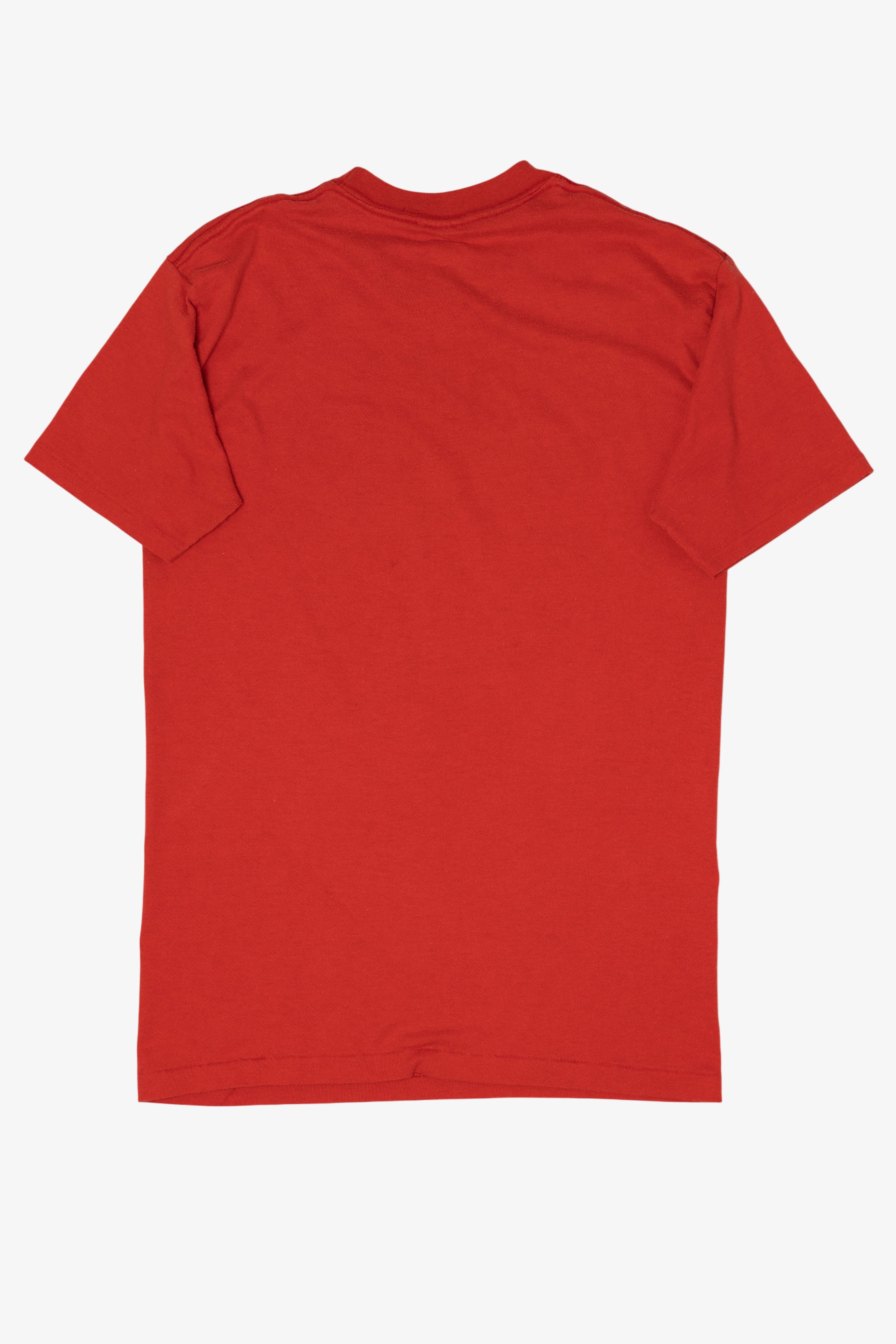 Vintage Red University Of Georgia Bulldogs T-Shirt (1980s)