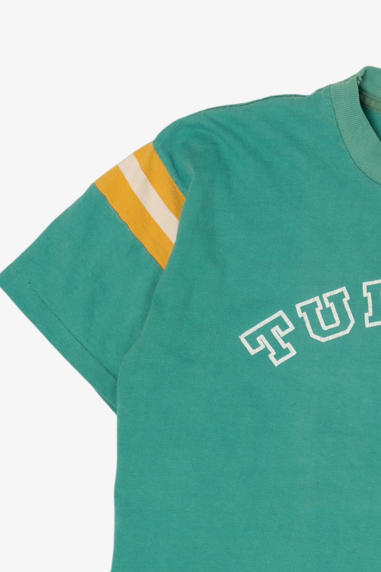 Vintage Teal Tulane University Collegiate Pacific T-Shirt (1970s)