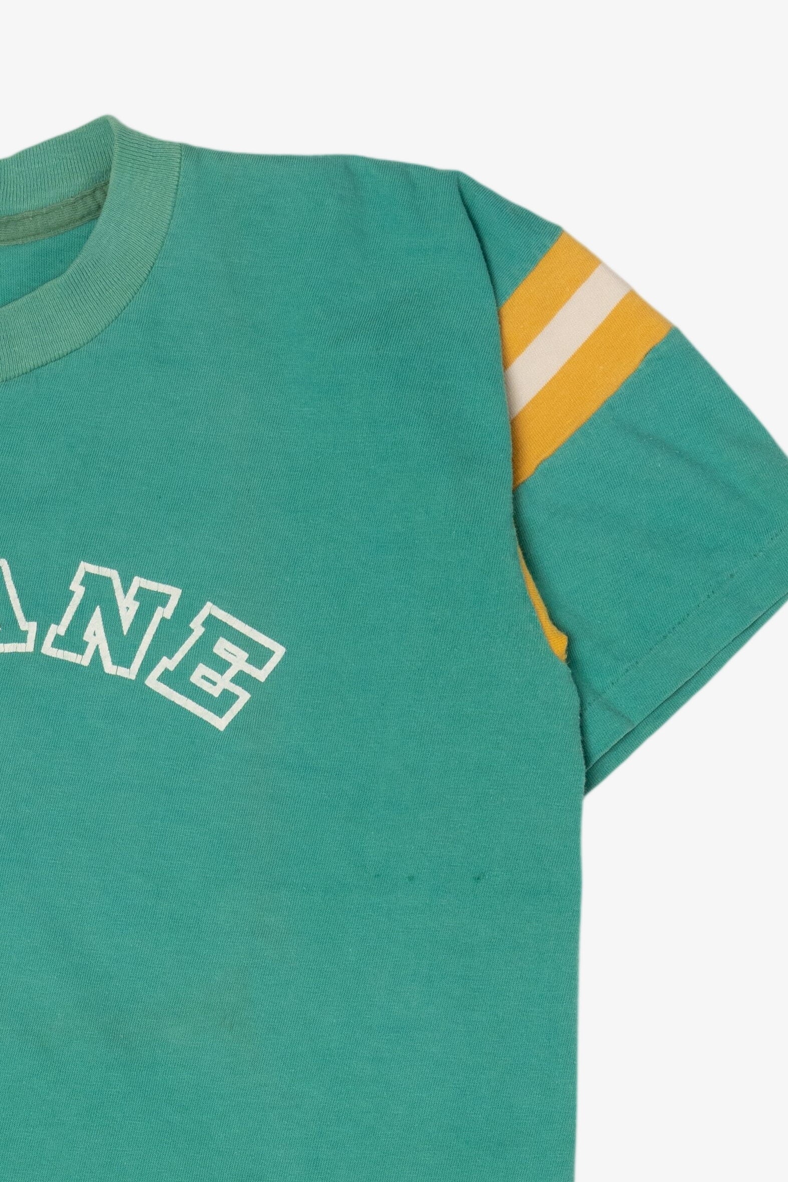 Vintage Teal Tulane University Collegiate Pacific T-Shirt (1970s)