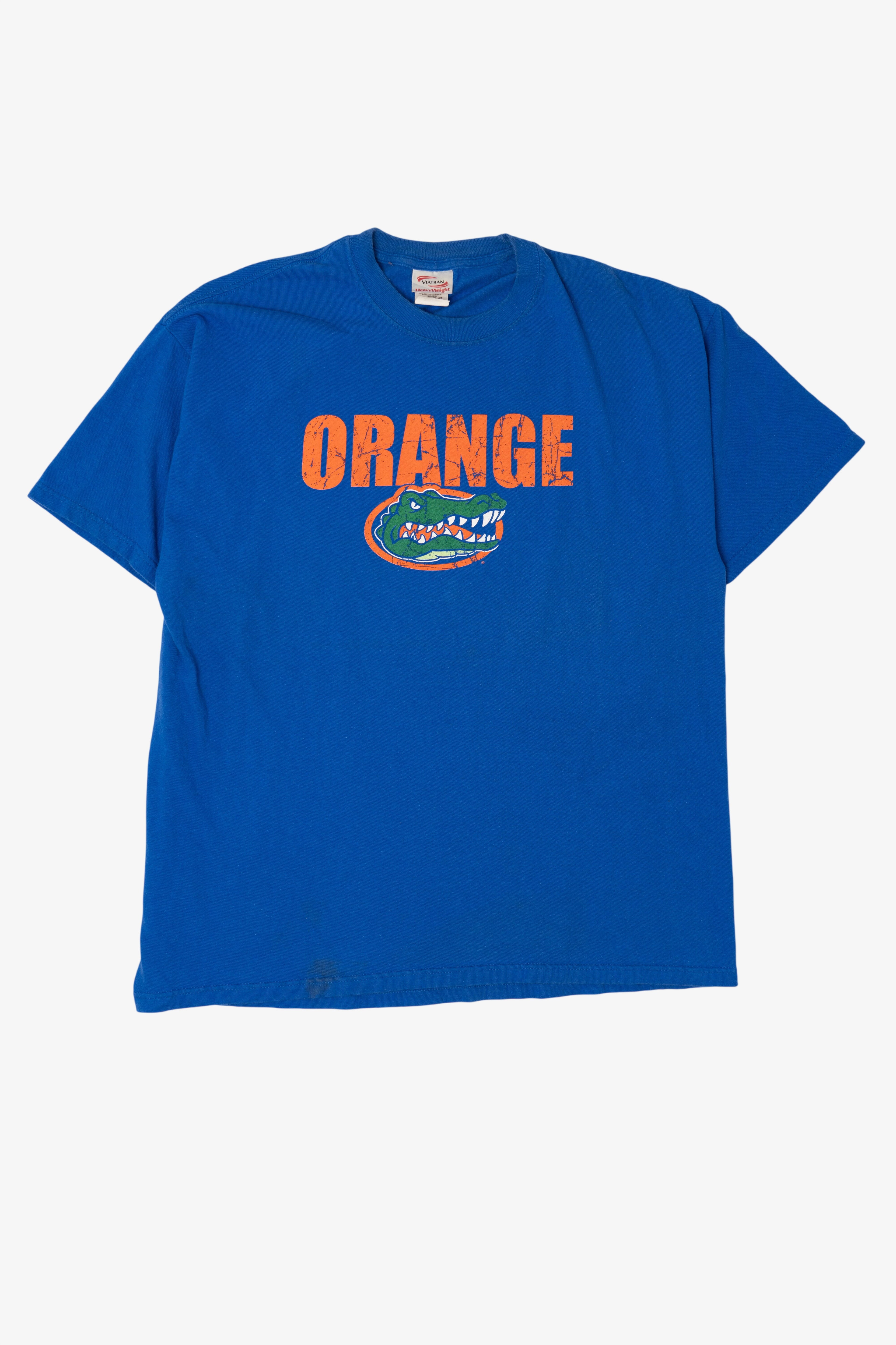 Vintage University Of Florida Gators Orange Blue T-Shirt (1990s)