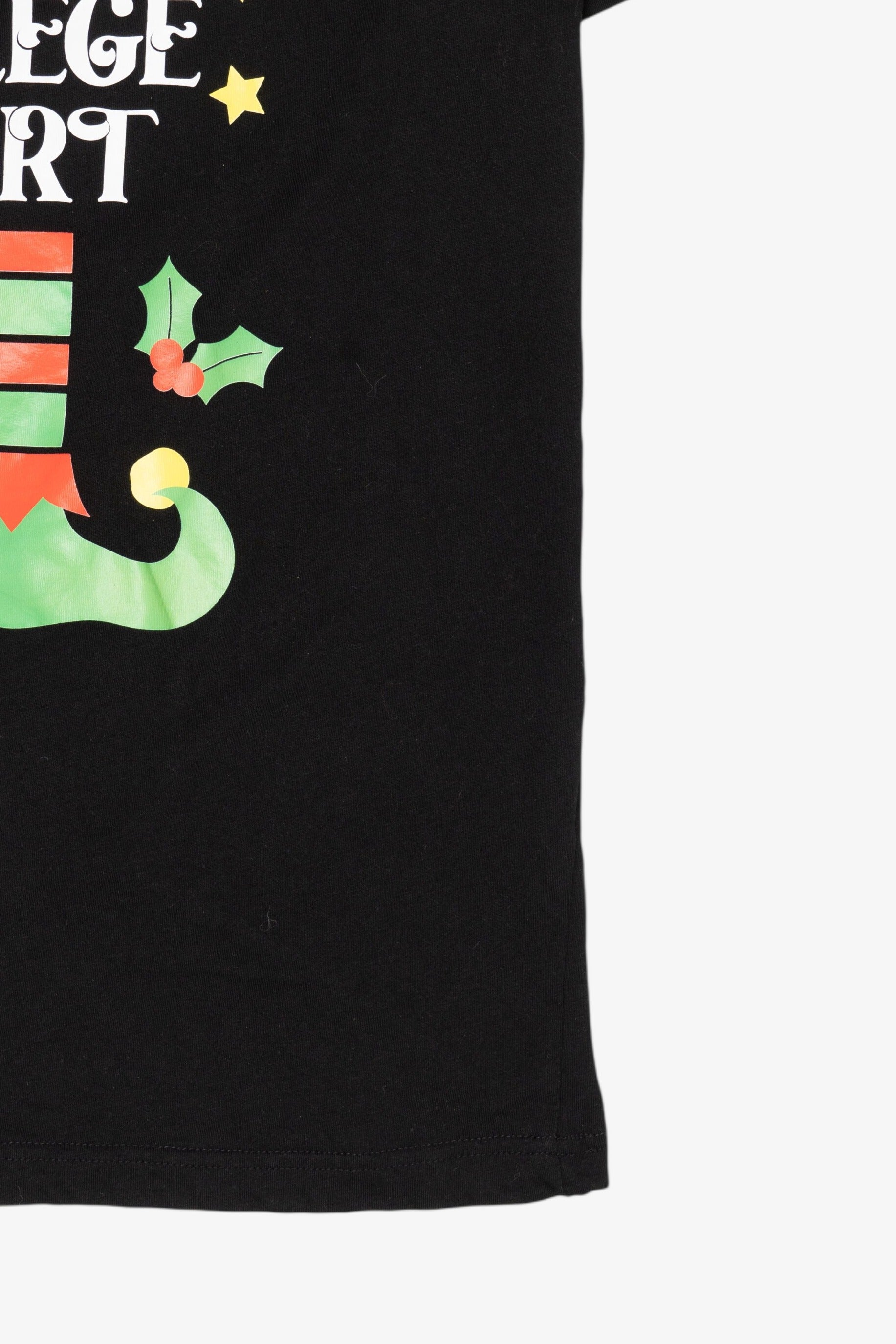 Christmas Elf "College Smart" T-Shirt (2020s)
