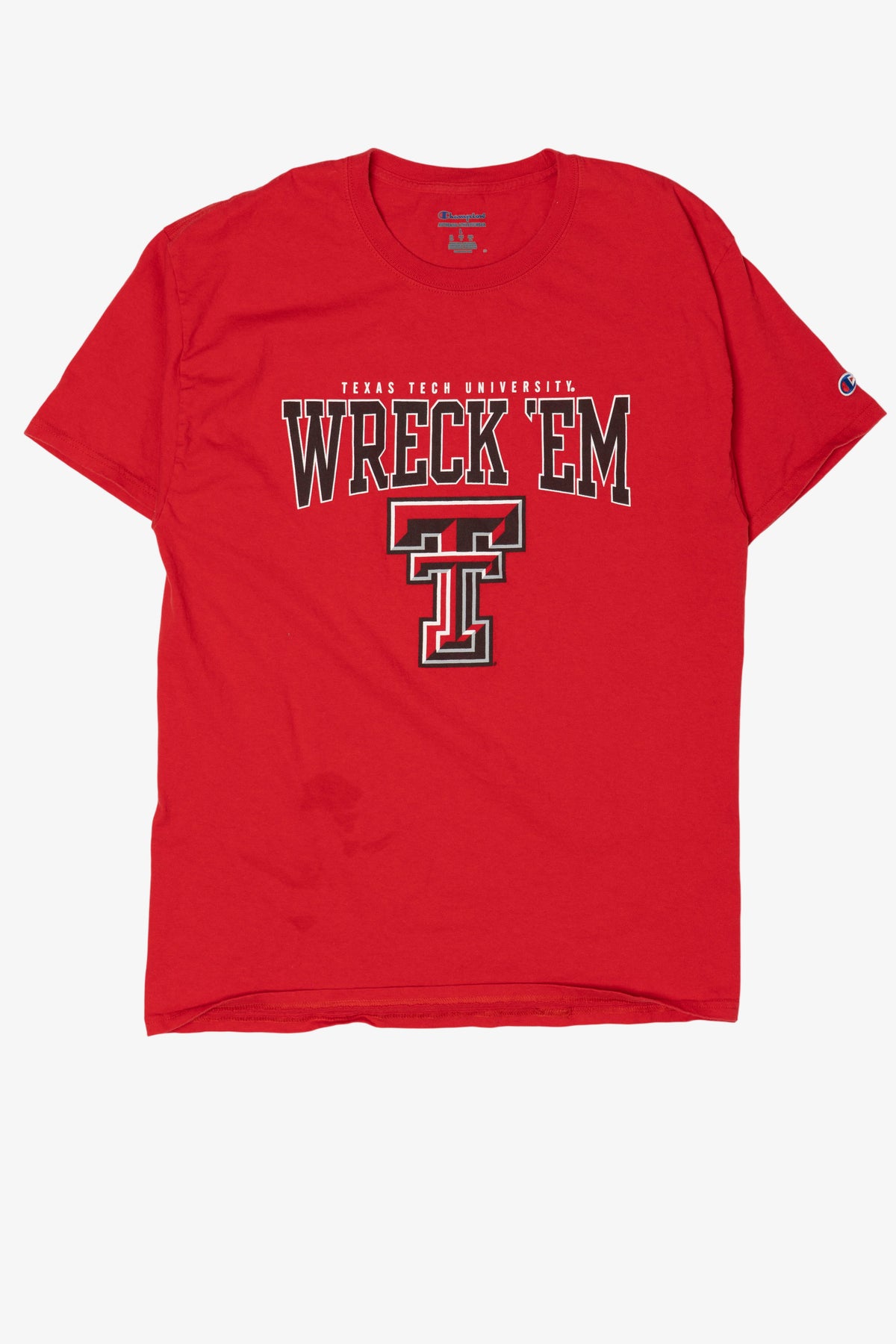 Red Texas Tech University "Wreck 'Em" T-Shirt (2010s)