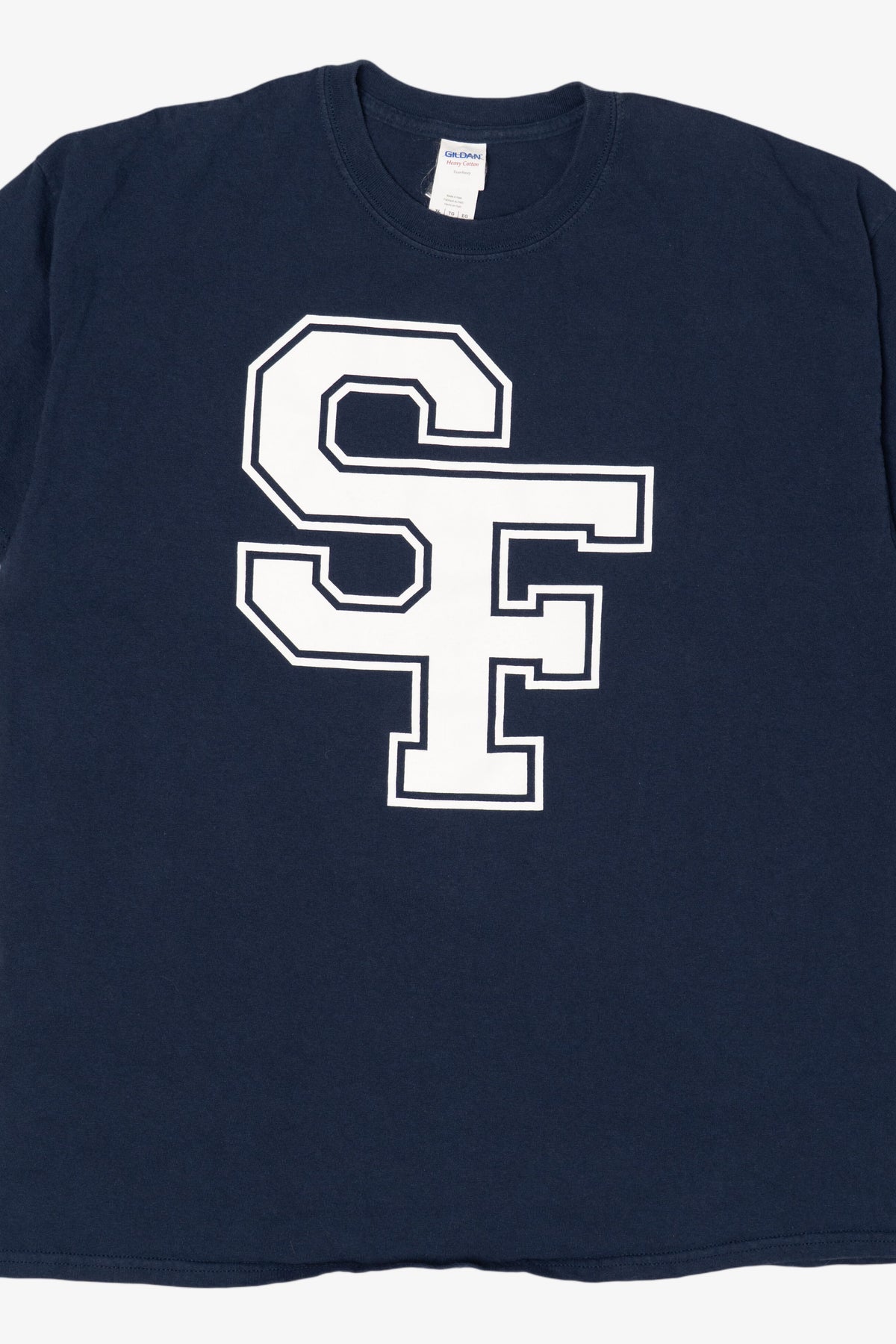 Navy Blue San Francis Area Schools T-Shirt (2010s)