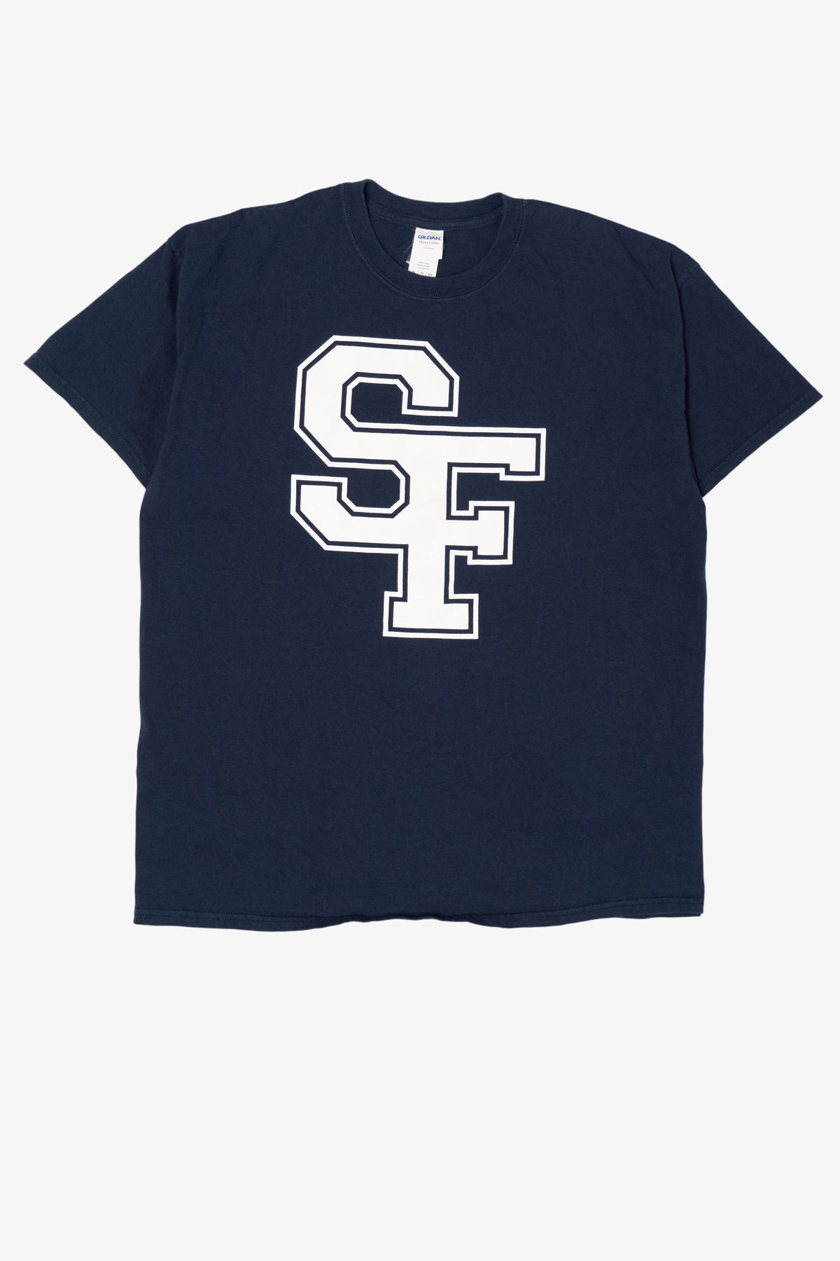 Navy Blue San Francis Area Schools T-Shirt (2010s)