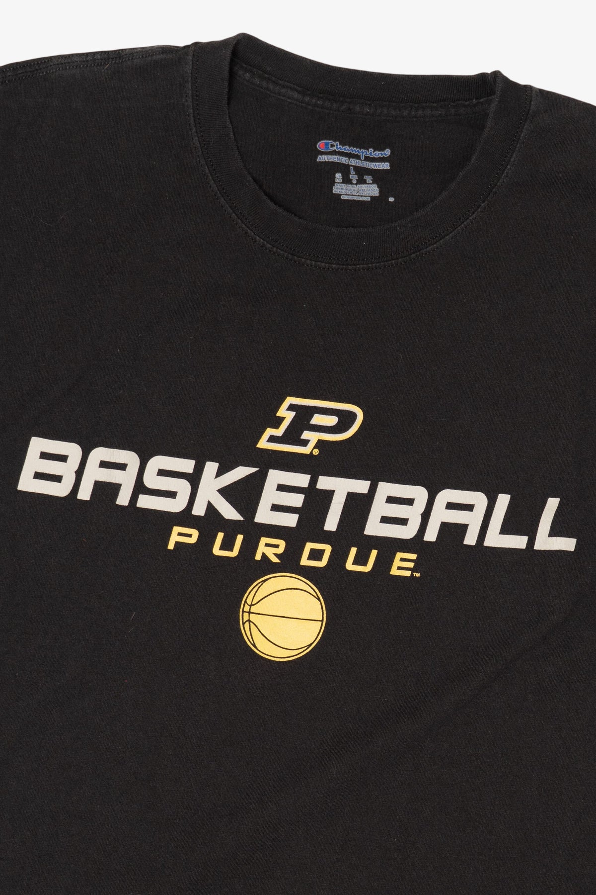 Basketball Purdue Black T-Shirt (2010s)