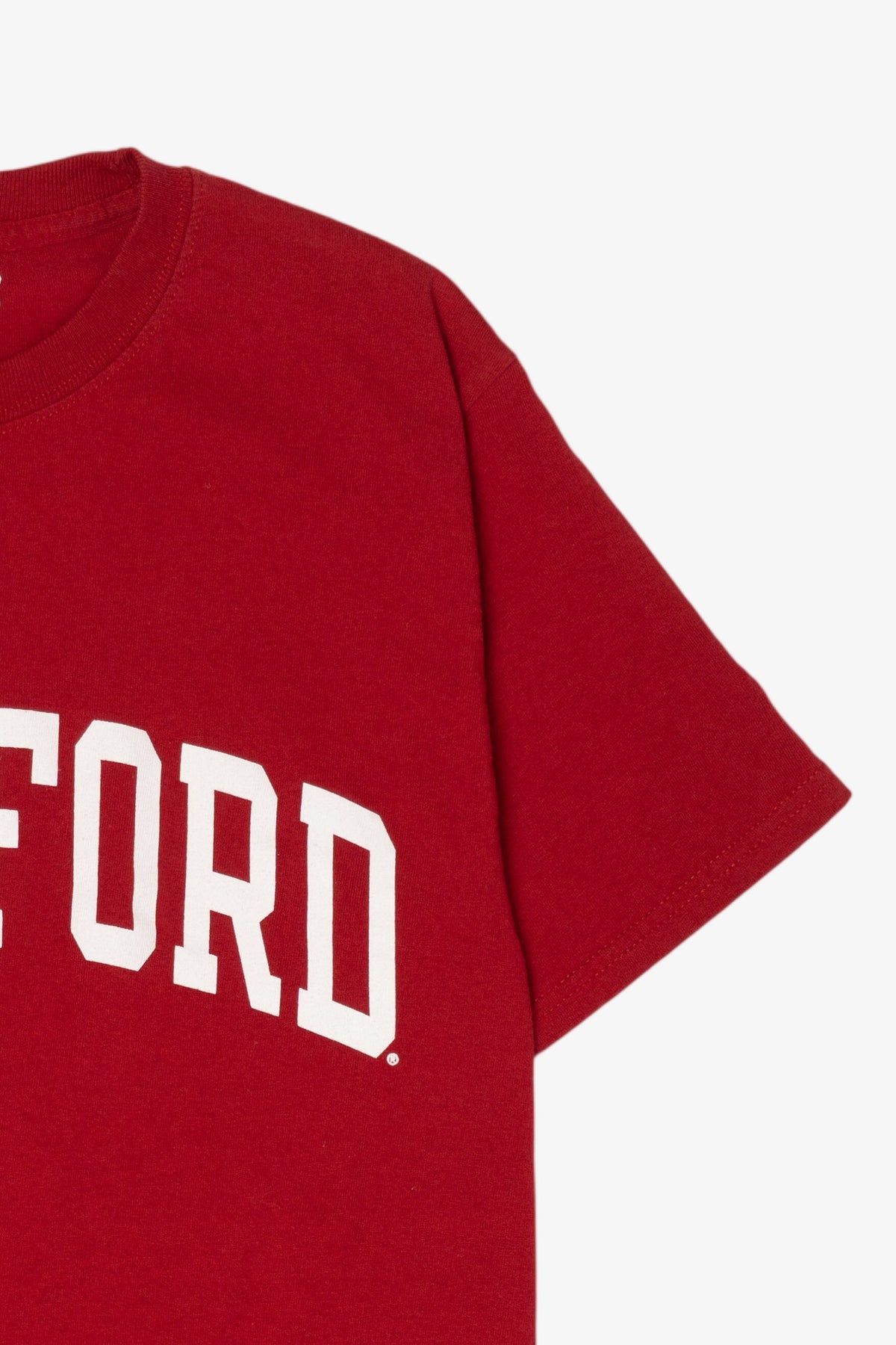 Red Stanford University Champion T-Shirt (2010s)