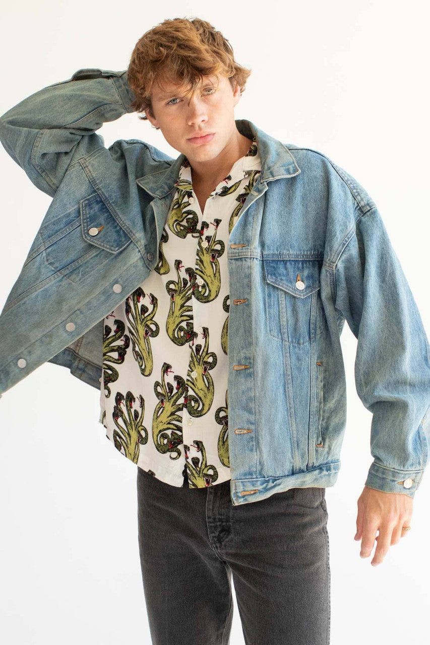 Vintage Colt Embossed Denim Jacket 1309