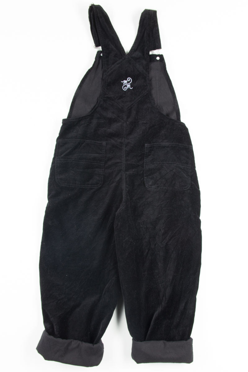 Black Velvet Mickey Mouse Vintage Overalls