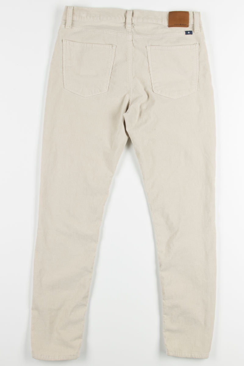 Cream Lucky Brand Corduroy Pants