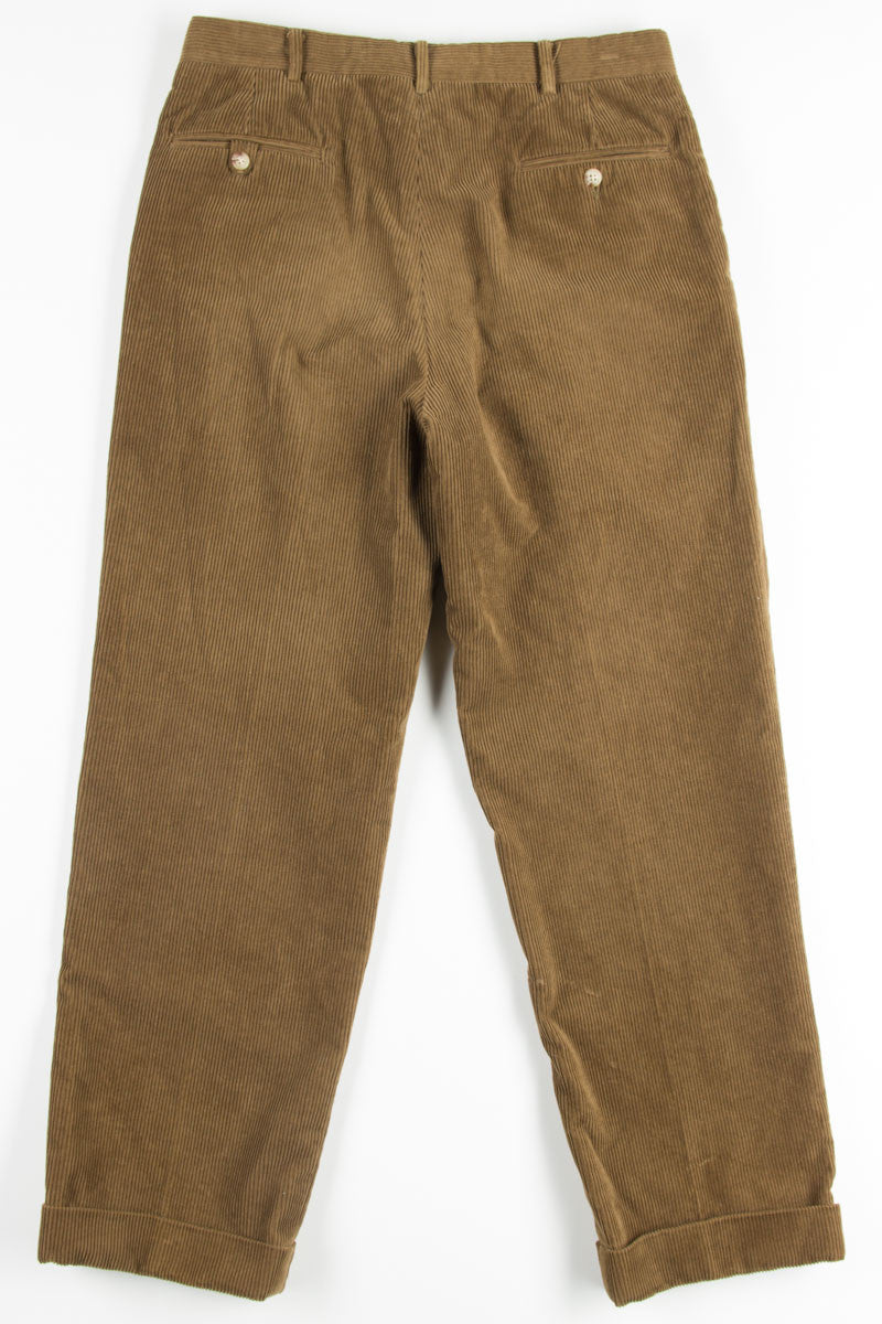 Brown Ralph Lauren Corduroy Pants 1