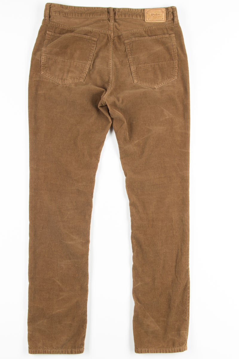 Brown Ralph Lauren Corduroy Pants 2