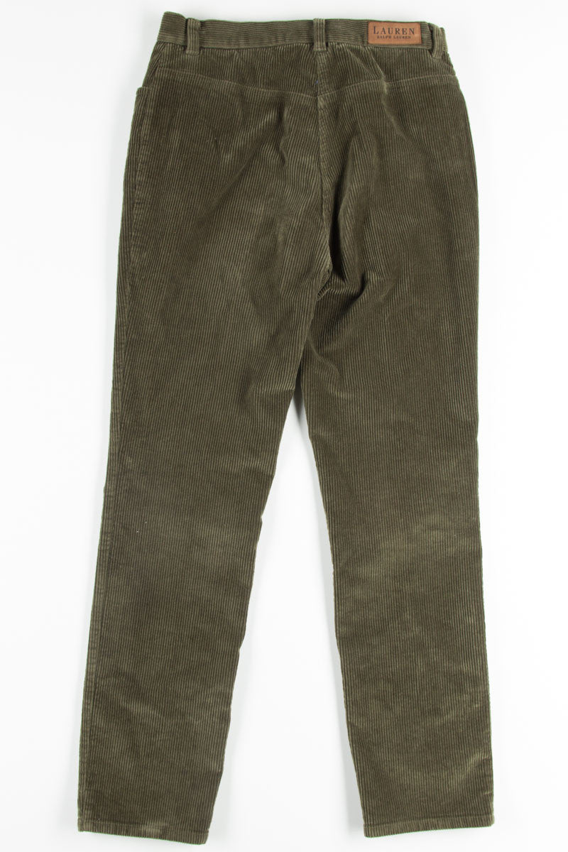 Olive Ralph Lauren Corduroy Pants