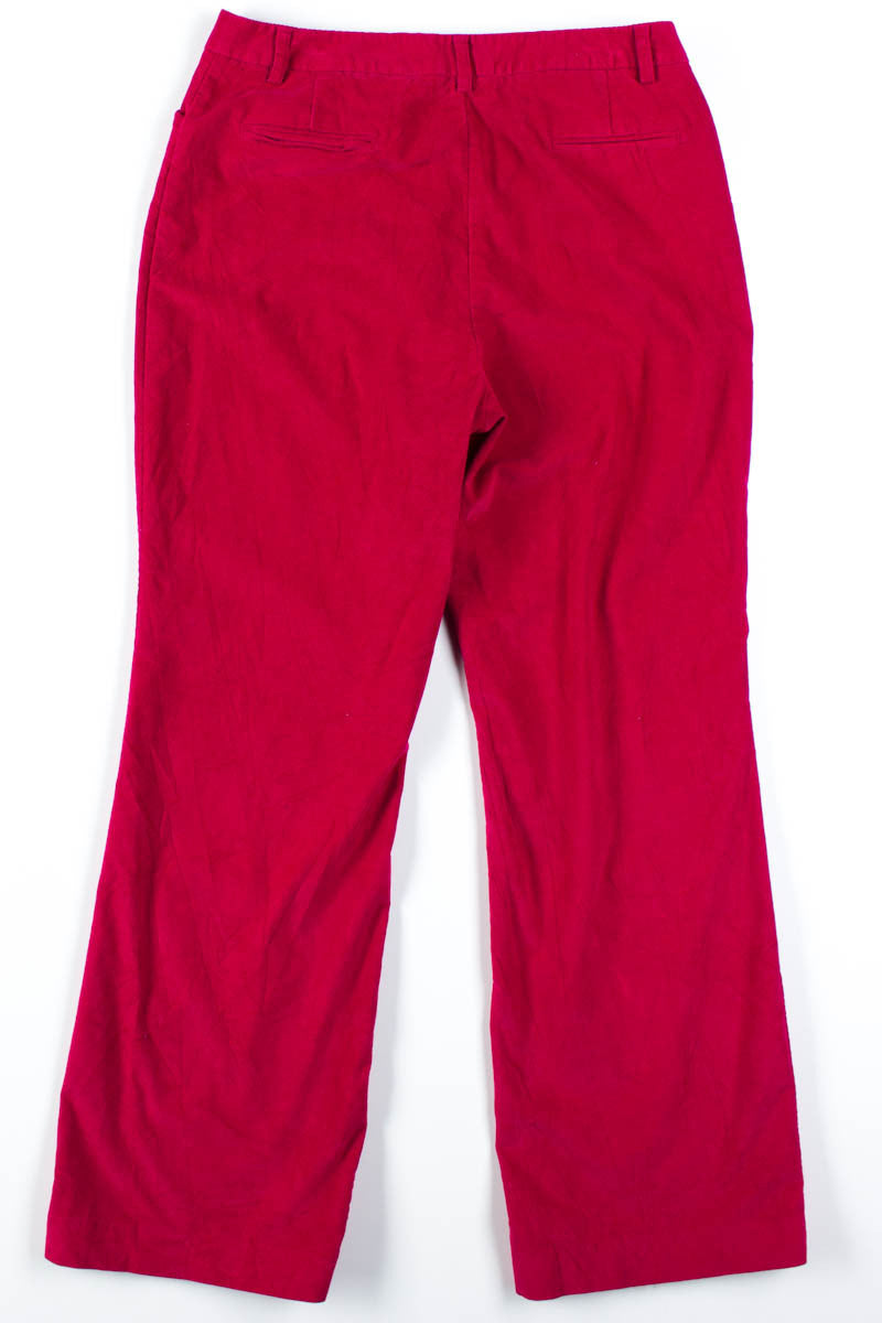 Fuschia Corduroy Pants