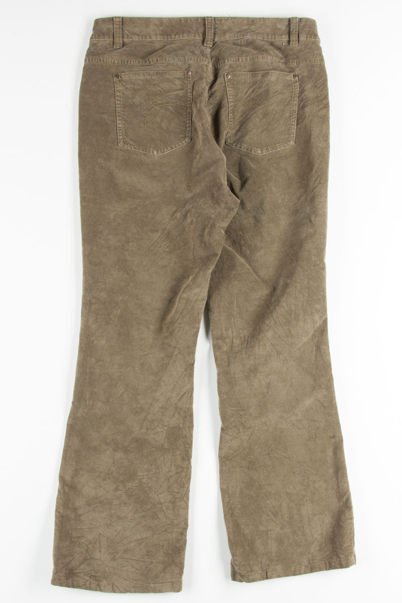 Beige Corduroy Pants 7