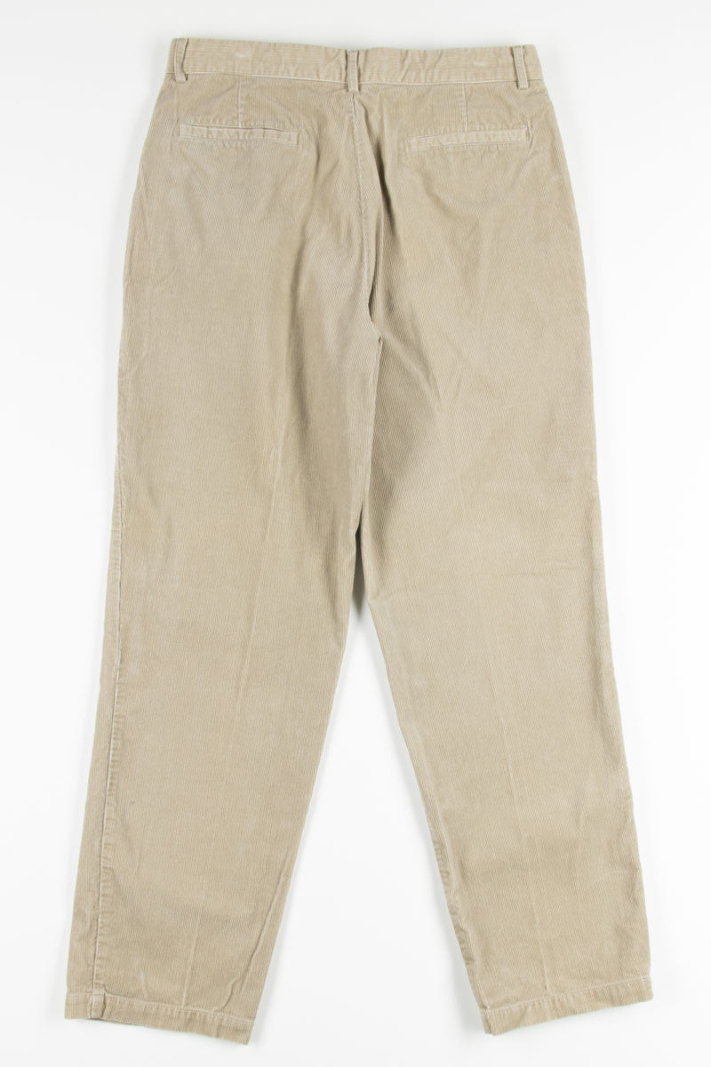 Beige Corduroy Pants