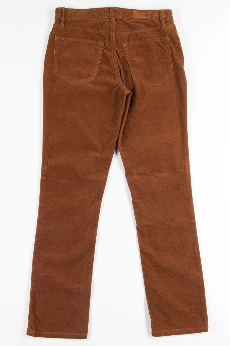 Rust Corduroy Pants