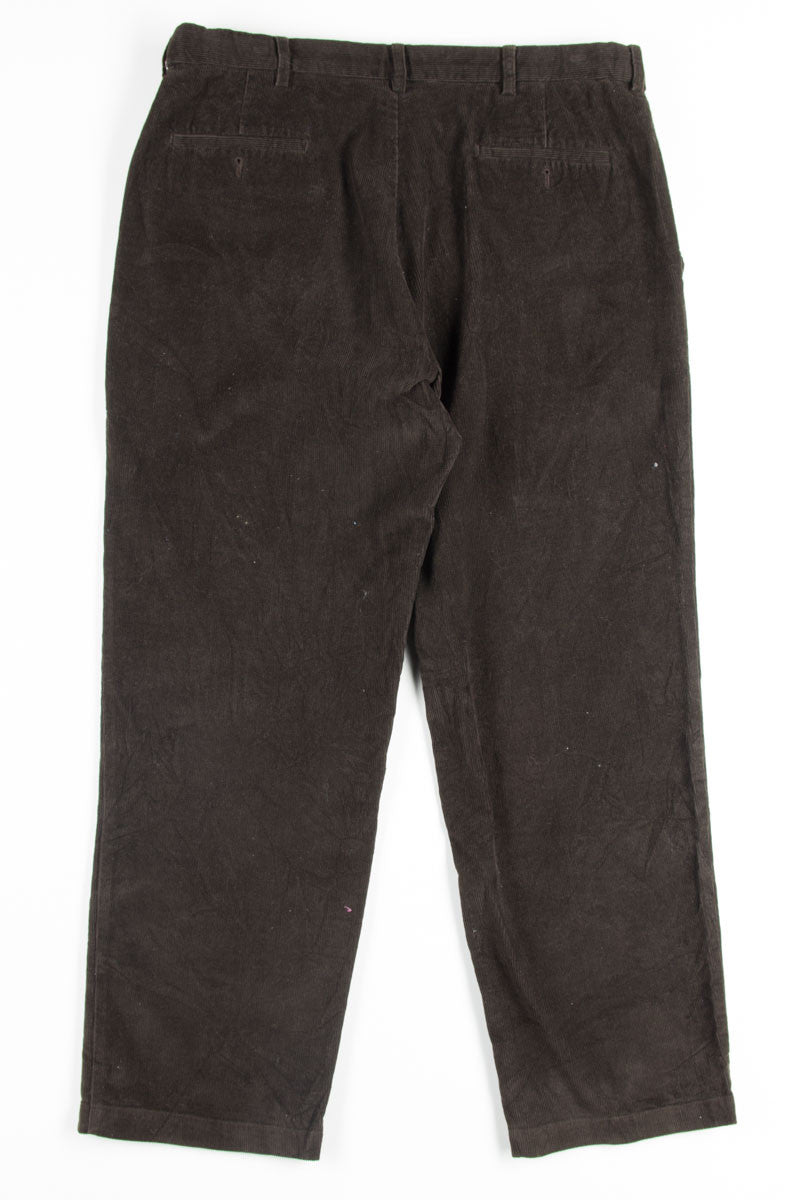 Brown Haggar Corduroy Pants