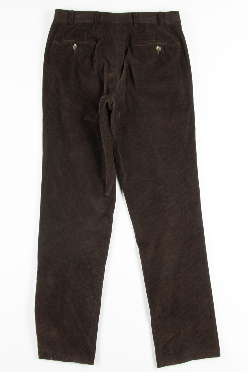 Brown Di Milana Corduroy Pants
