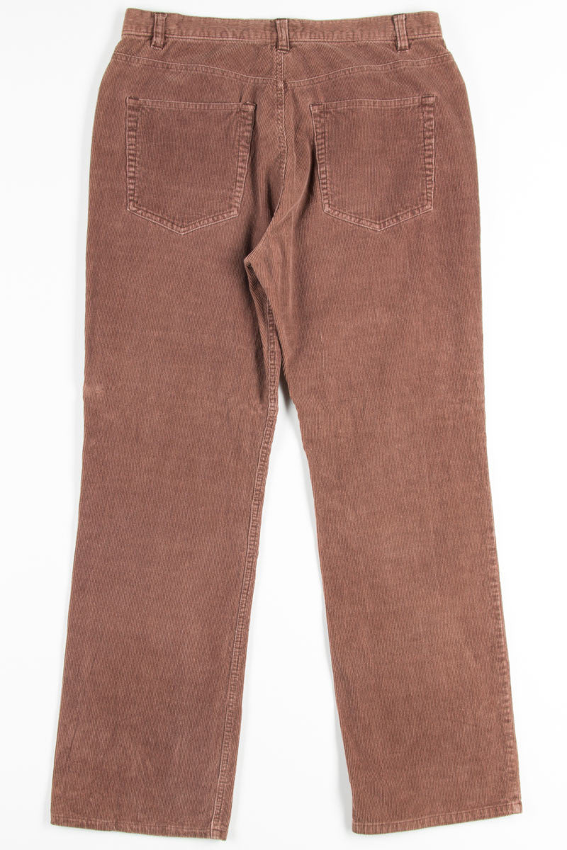 Mauve J. Crew Corduroy Pants
