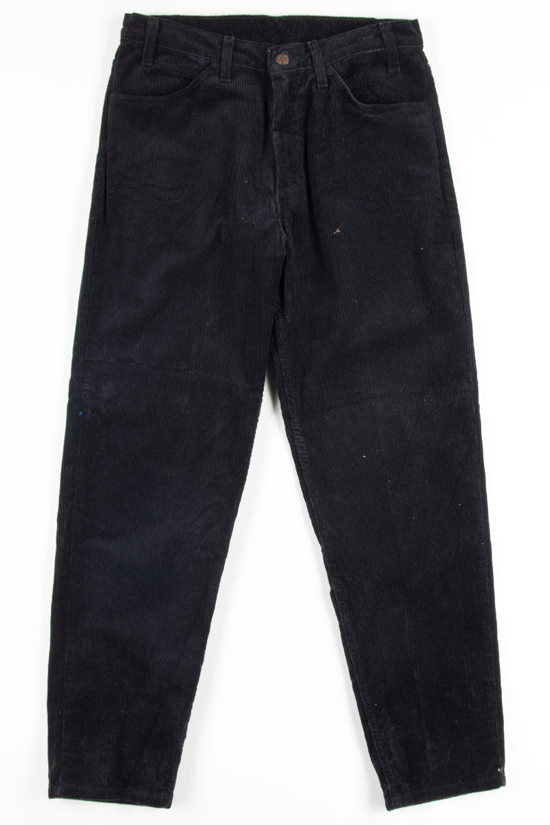 Black Levi's Vintage Corduroy Pants