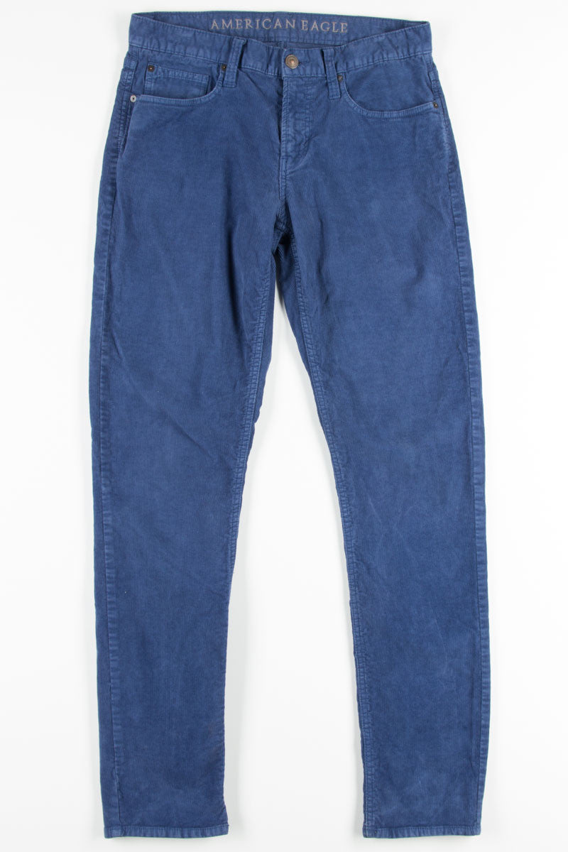 Blue Corduroy Pants